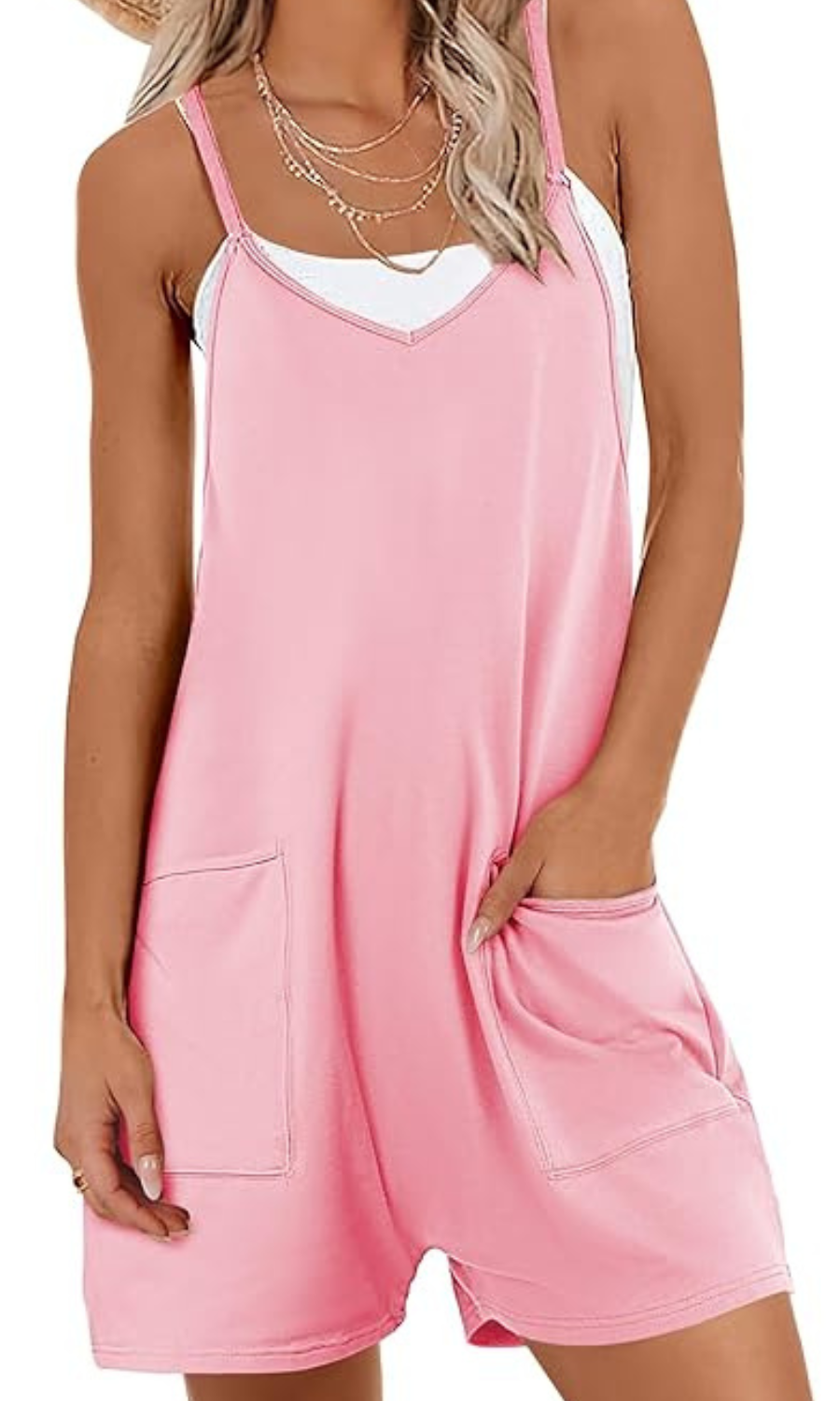 Loose Fit Sleeveless Jumpsuit For Casual Summer And Travel Days