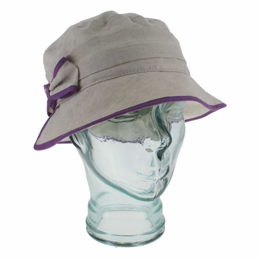 100% Linen  Bucket  Hat