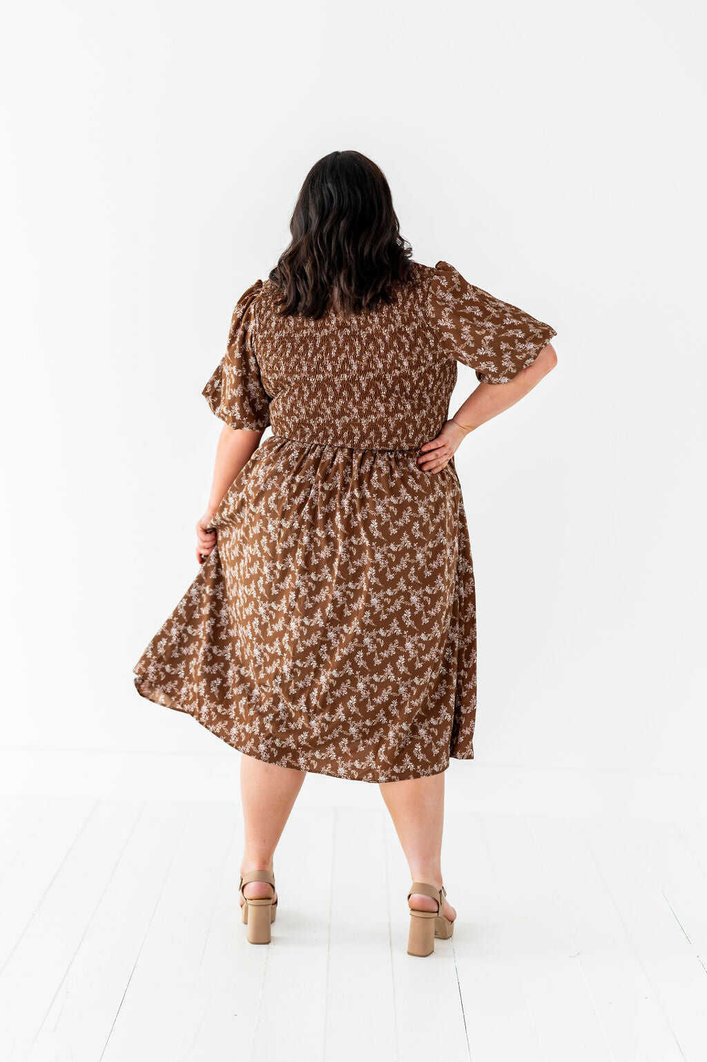 Mallory Smocked Dress - Size Small, 2X, & 3X Left