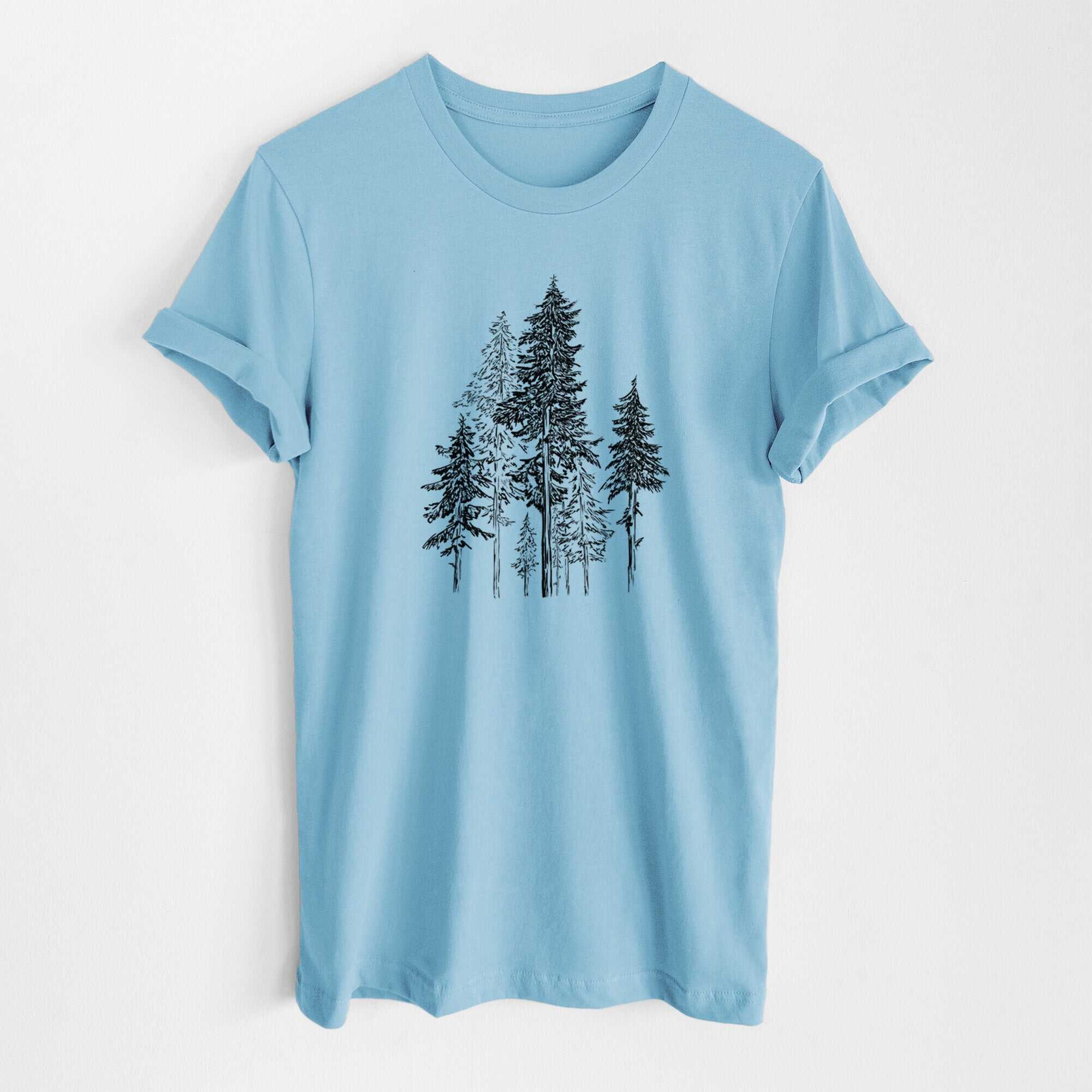 Hemlock Forest - Lightweight 100% Cotton Unisex Crewneck