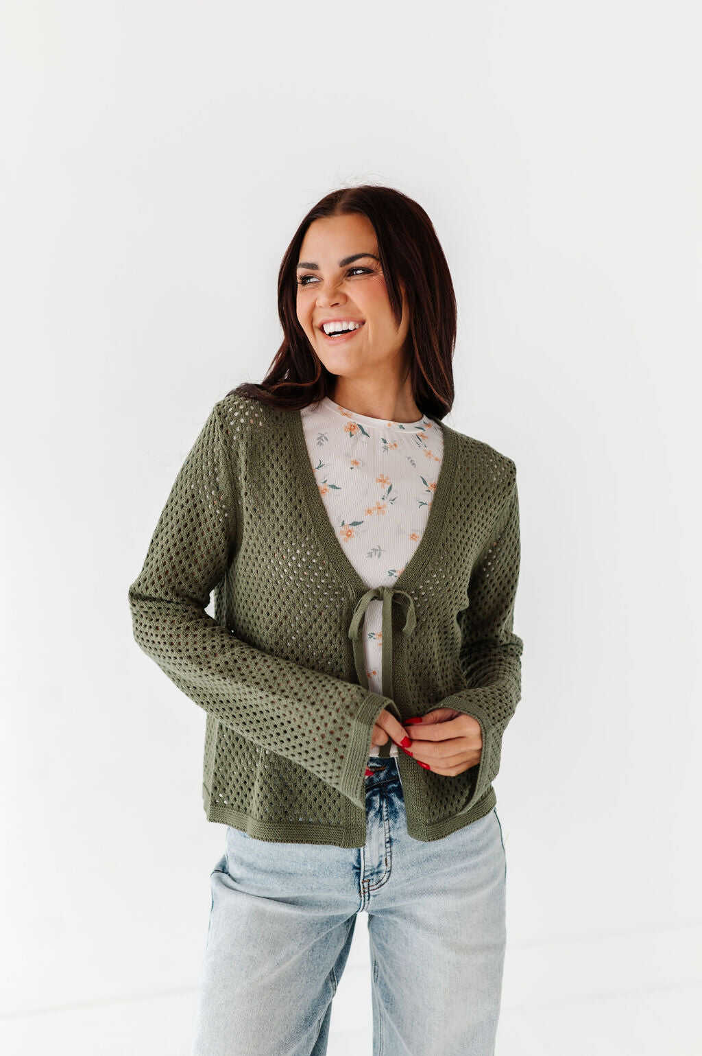 Billie Tie Front Cardigan