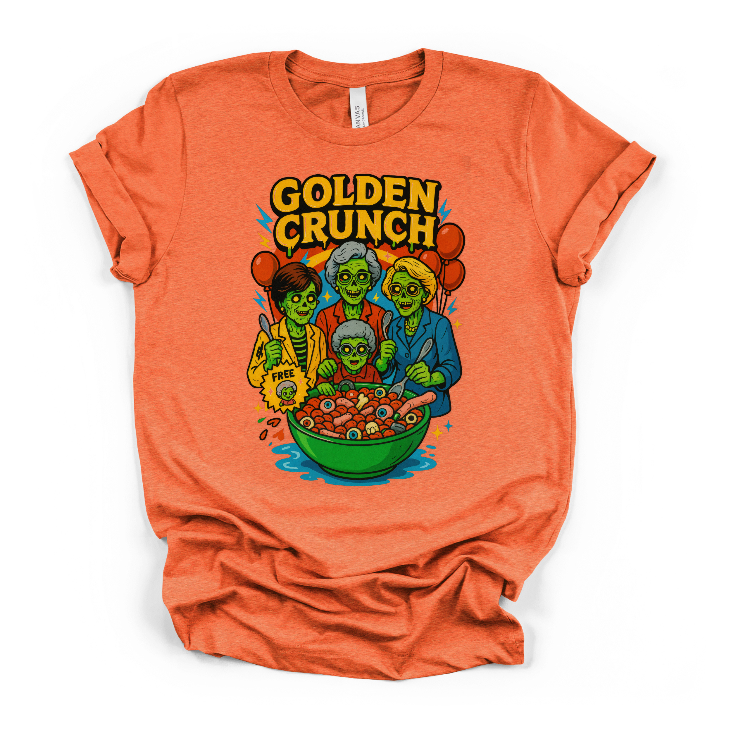 Golden Crunch Halloween T Shirt