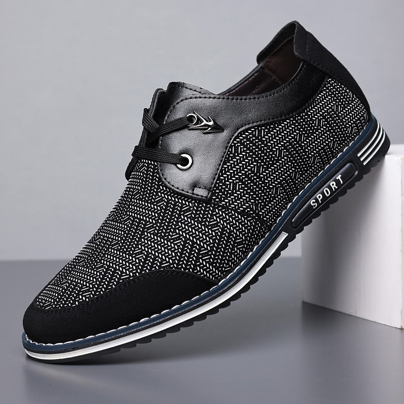 Men's Dress Leather Sneakers