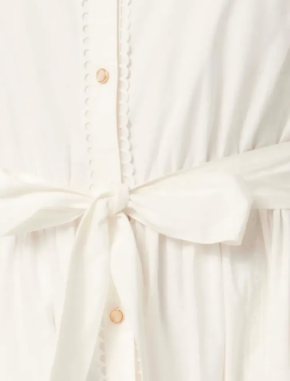 Broderie Midi Dress