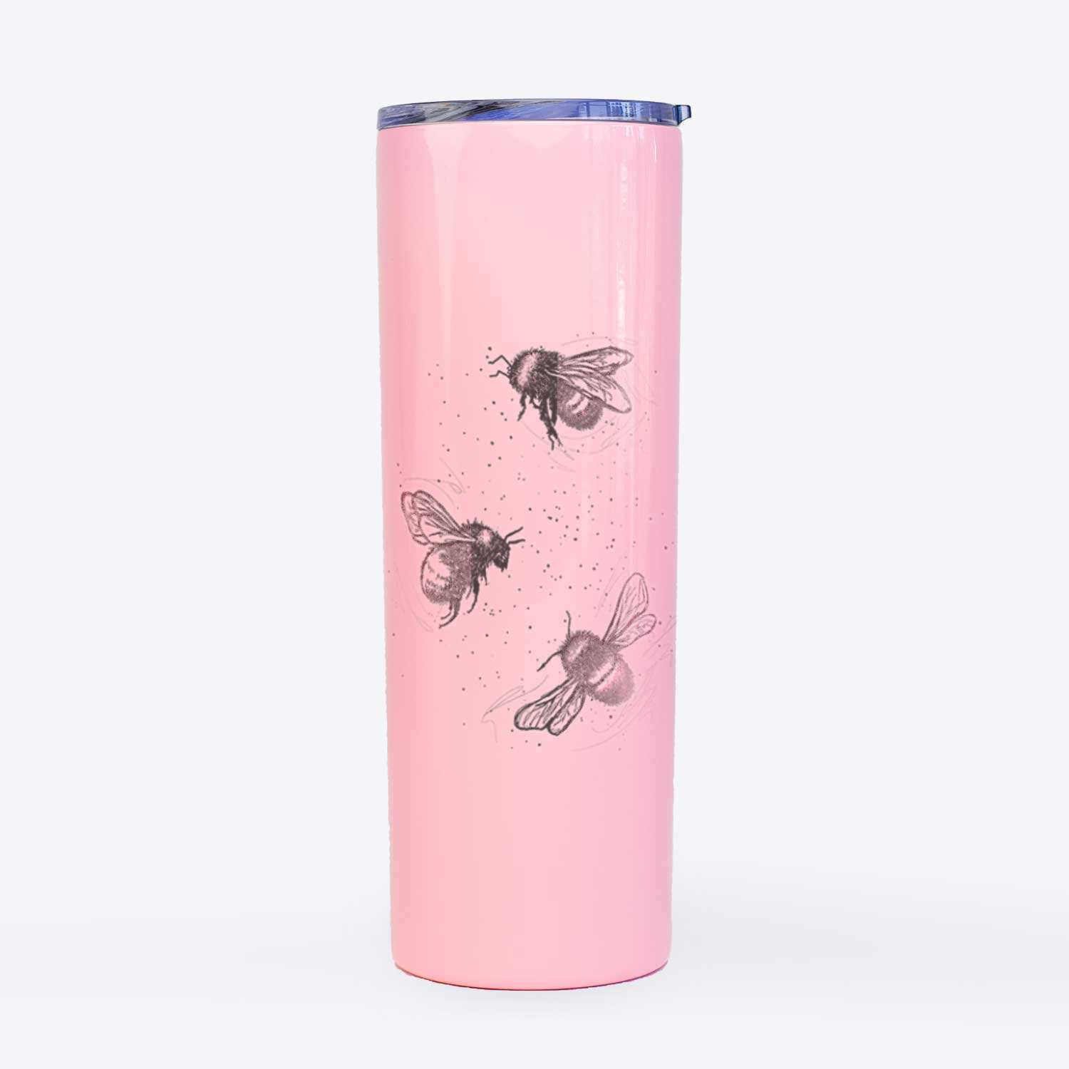 American Bumblebee Trio - Bombus Pensylvanicus - 20oz Skinny Tumbler