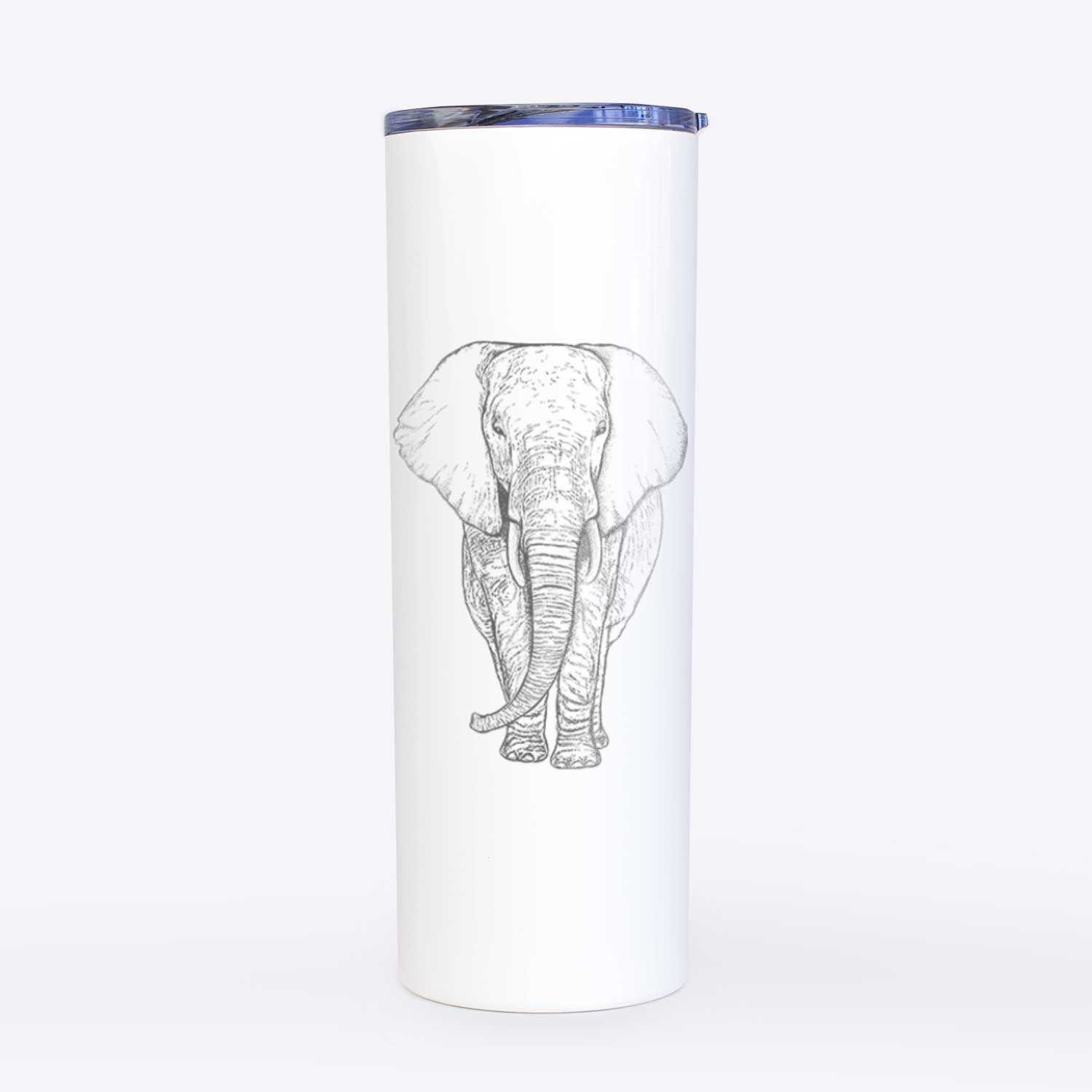 Loxodonta africana - African Elephant - 20oz Skinny Tumbler