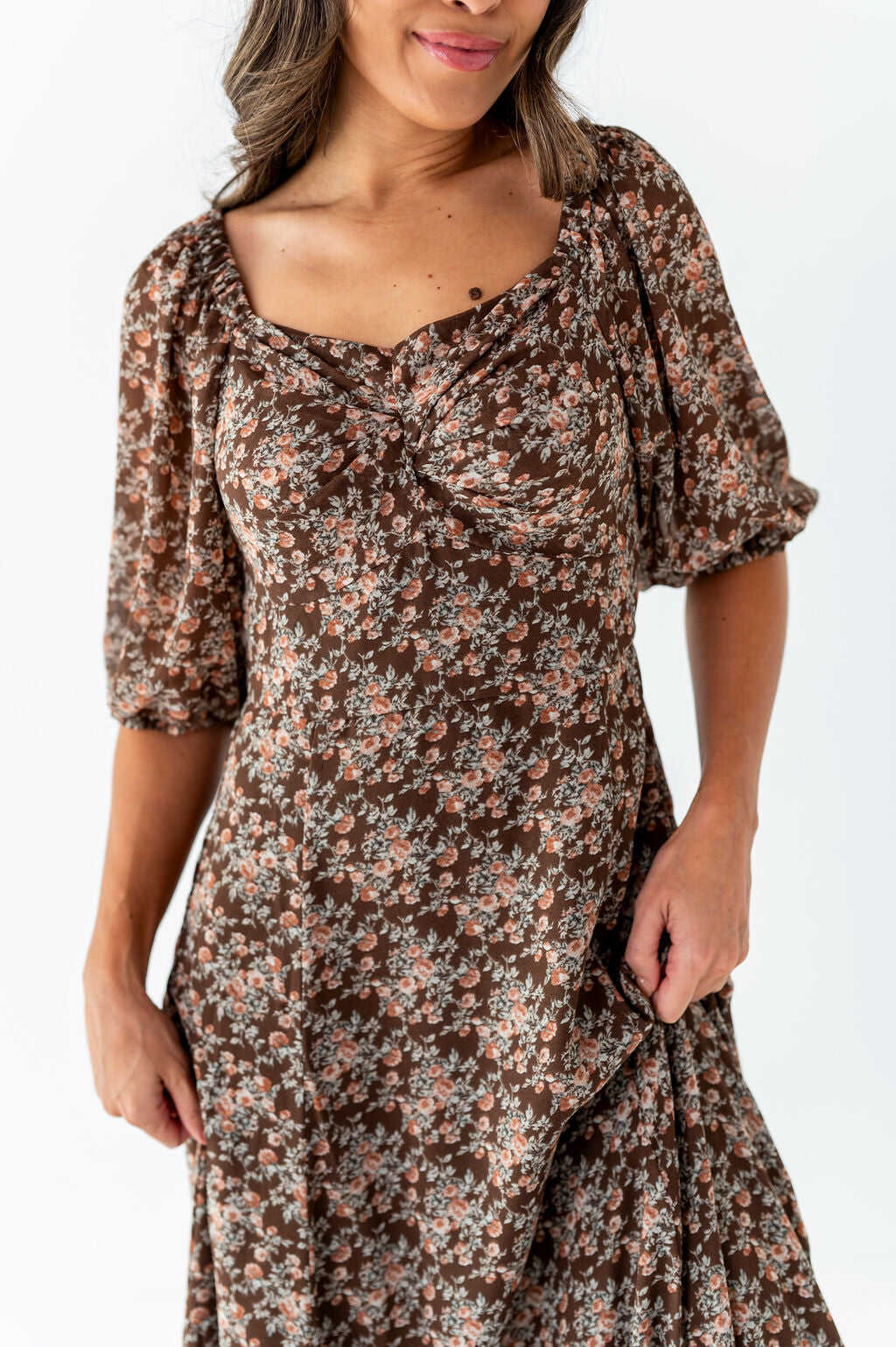 Larissa Floral Dress - Size Small, 2X, & 3X Left
