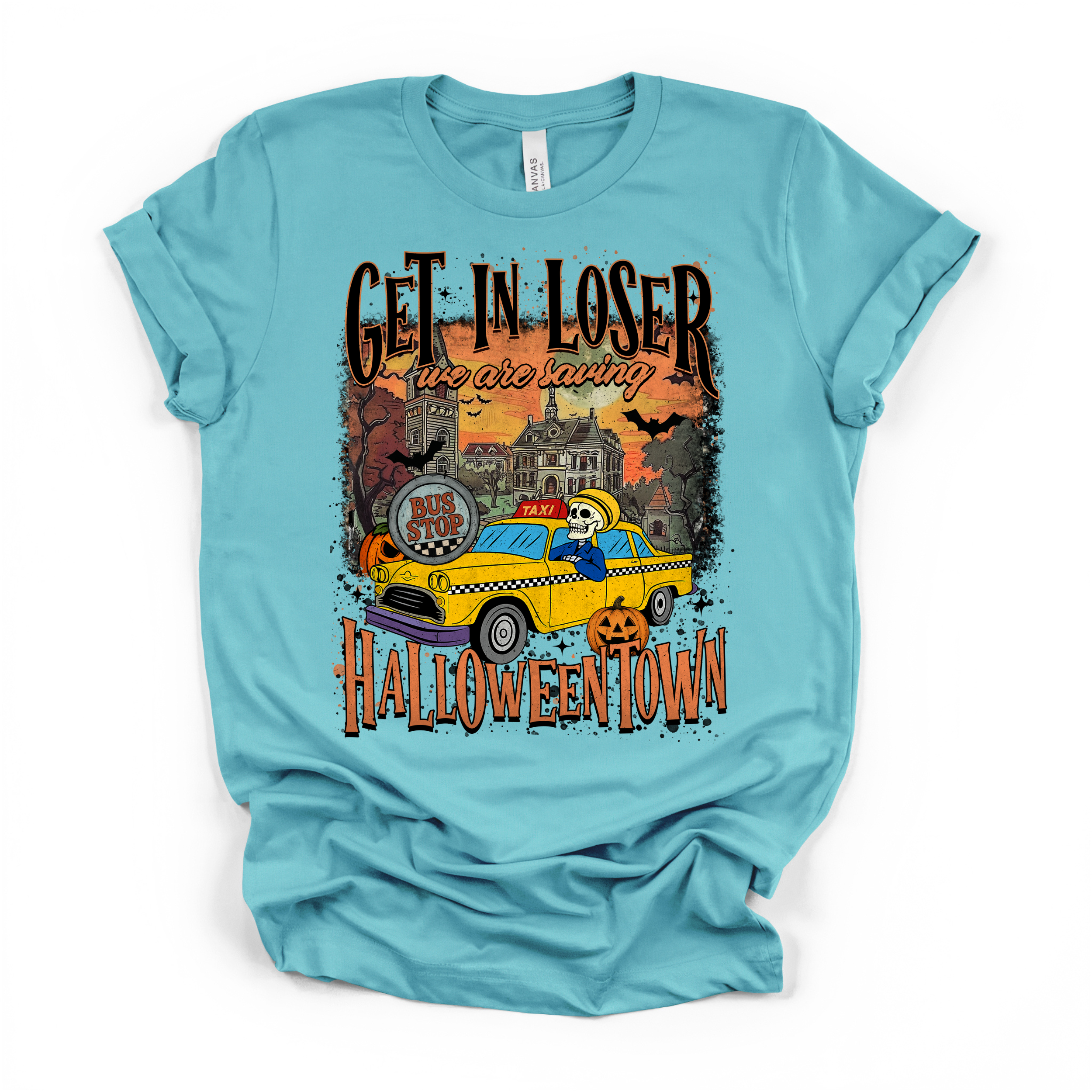 Get In Loser We Are Saving Halloween Town T Shirt