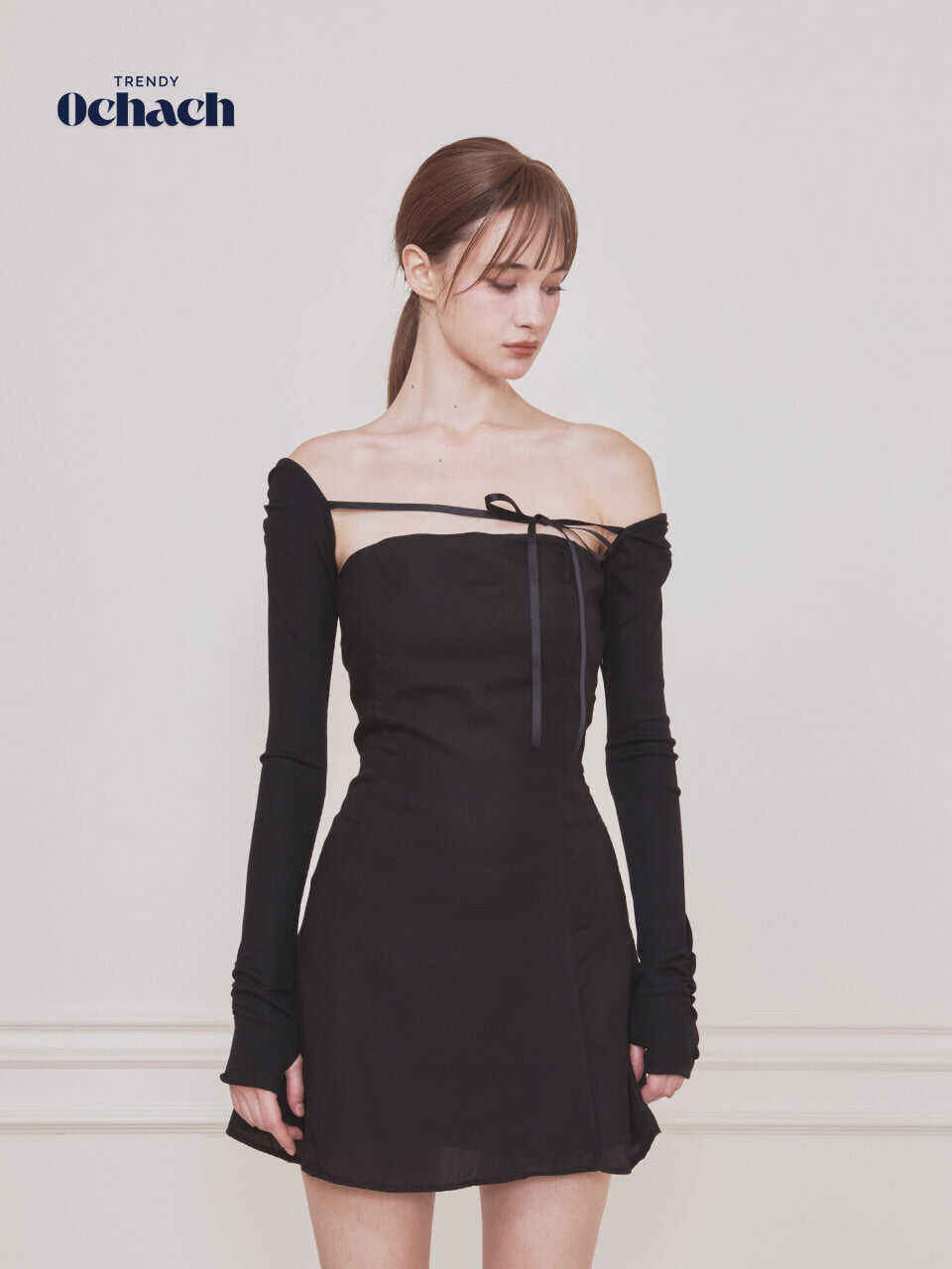 Fay Bolero Dress BLACK