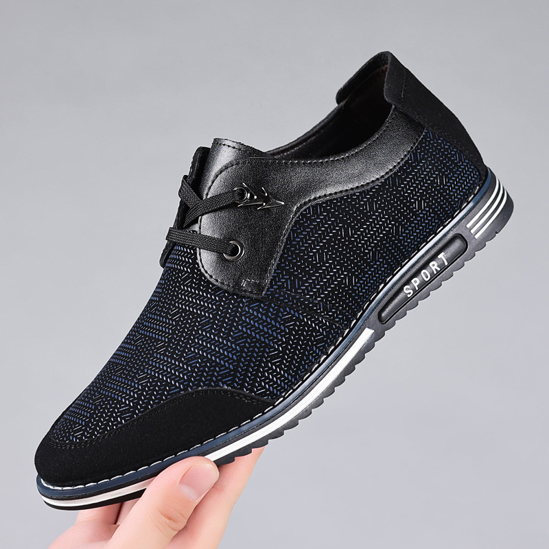 Men's Dress Leather Sneakers