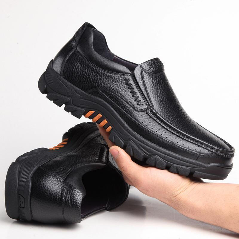 Men's Fashion Waterproof Leather Shoes