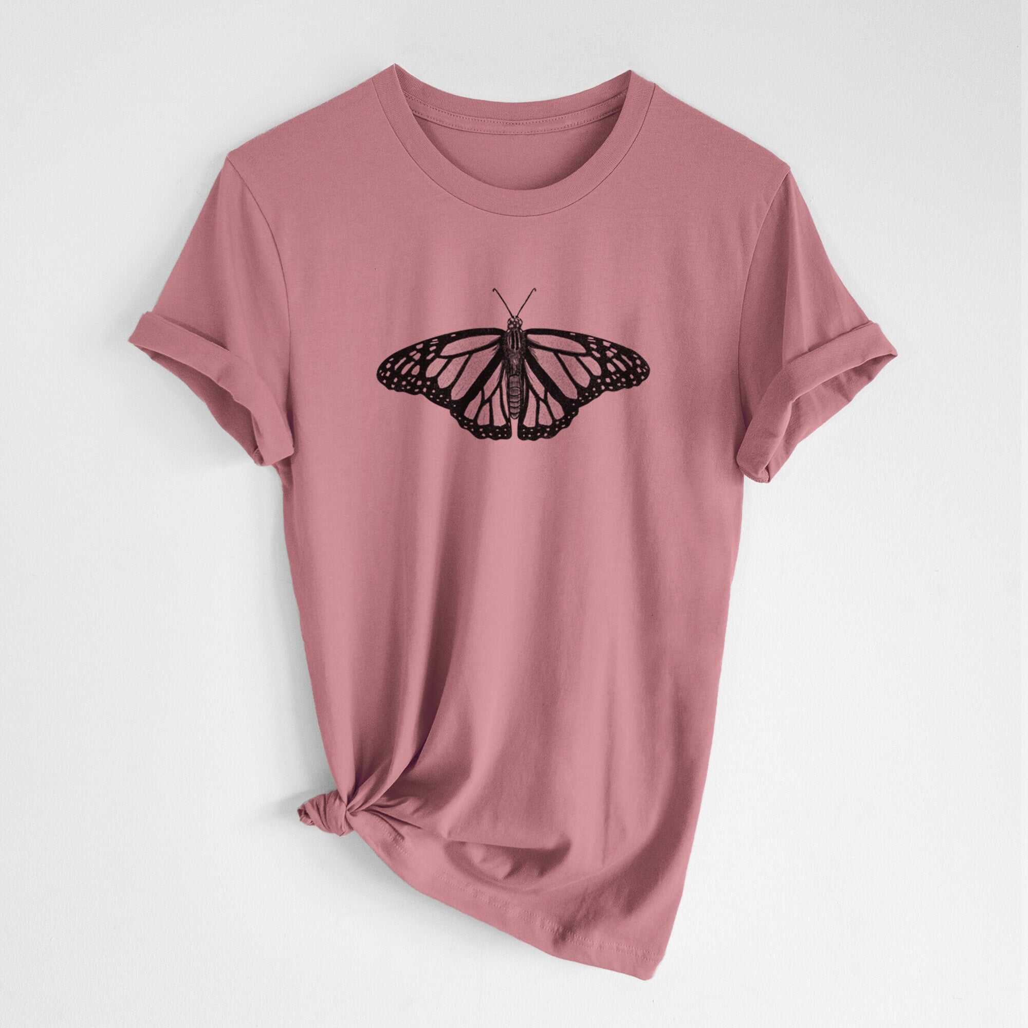 Danaus plexippus - Monarch Butterfly - Lightweight 100% Cotton Unisex Crewneck