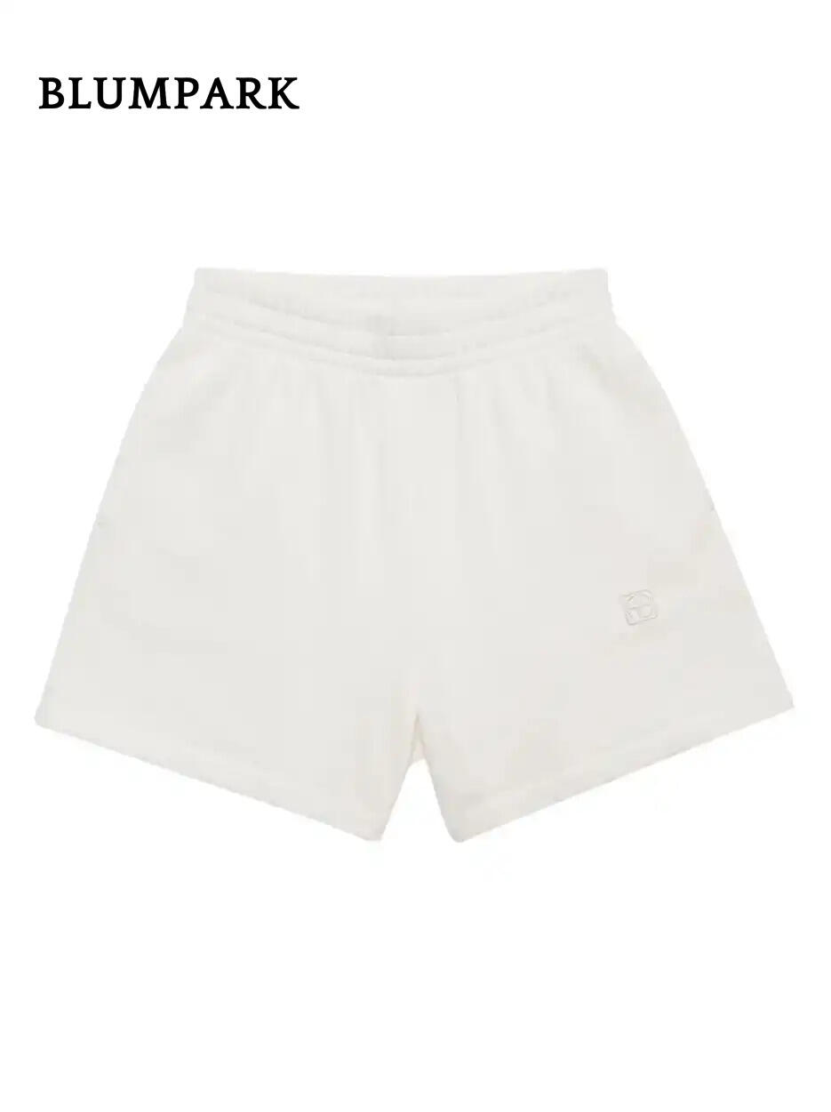 Anine Bing Kam Short in Off White