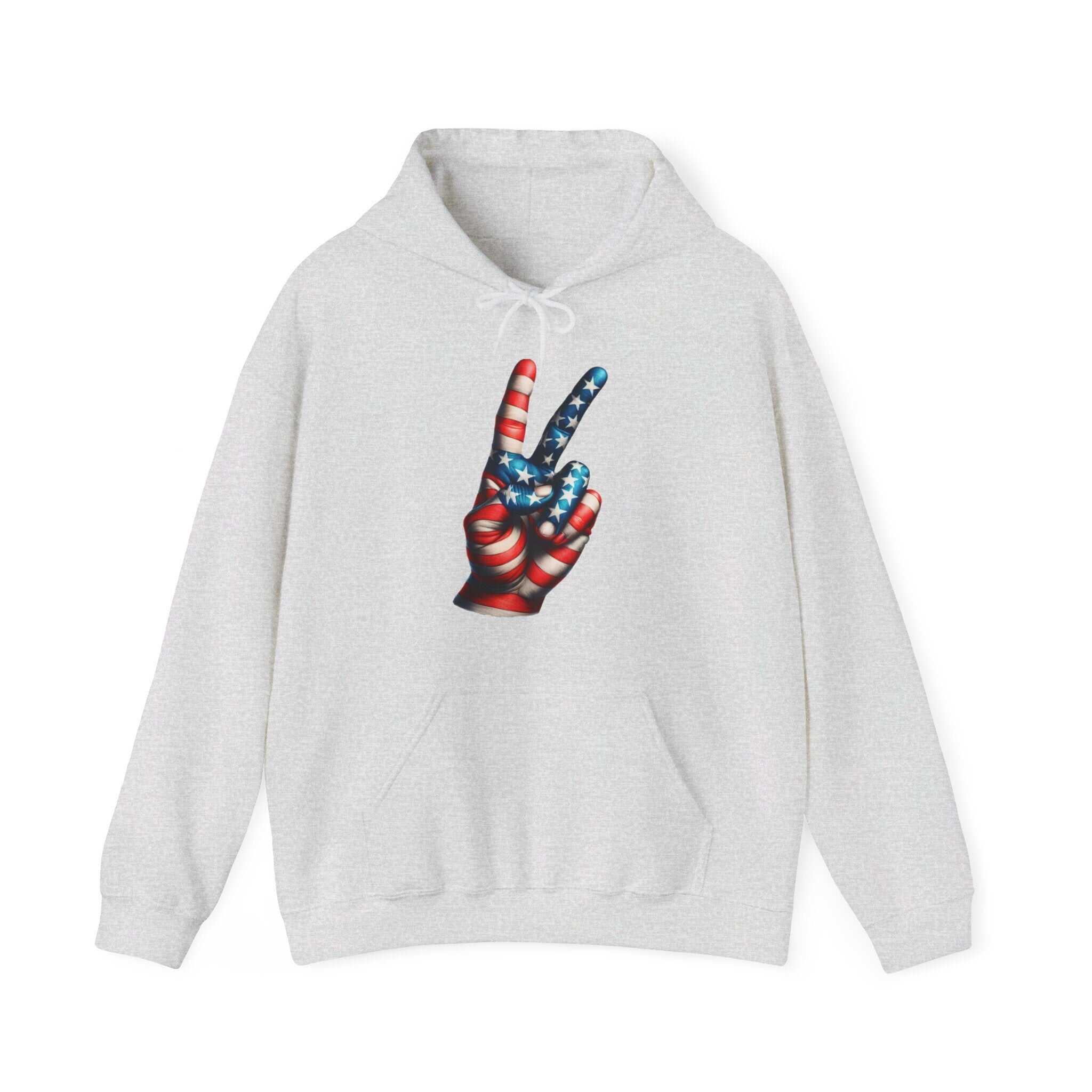 ZCKBDAmerica Peace. Unisex Heavy Blend™ Hooded Sweatshirt