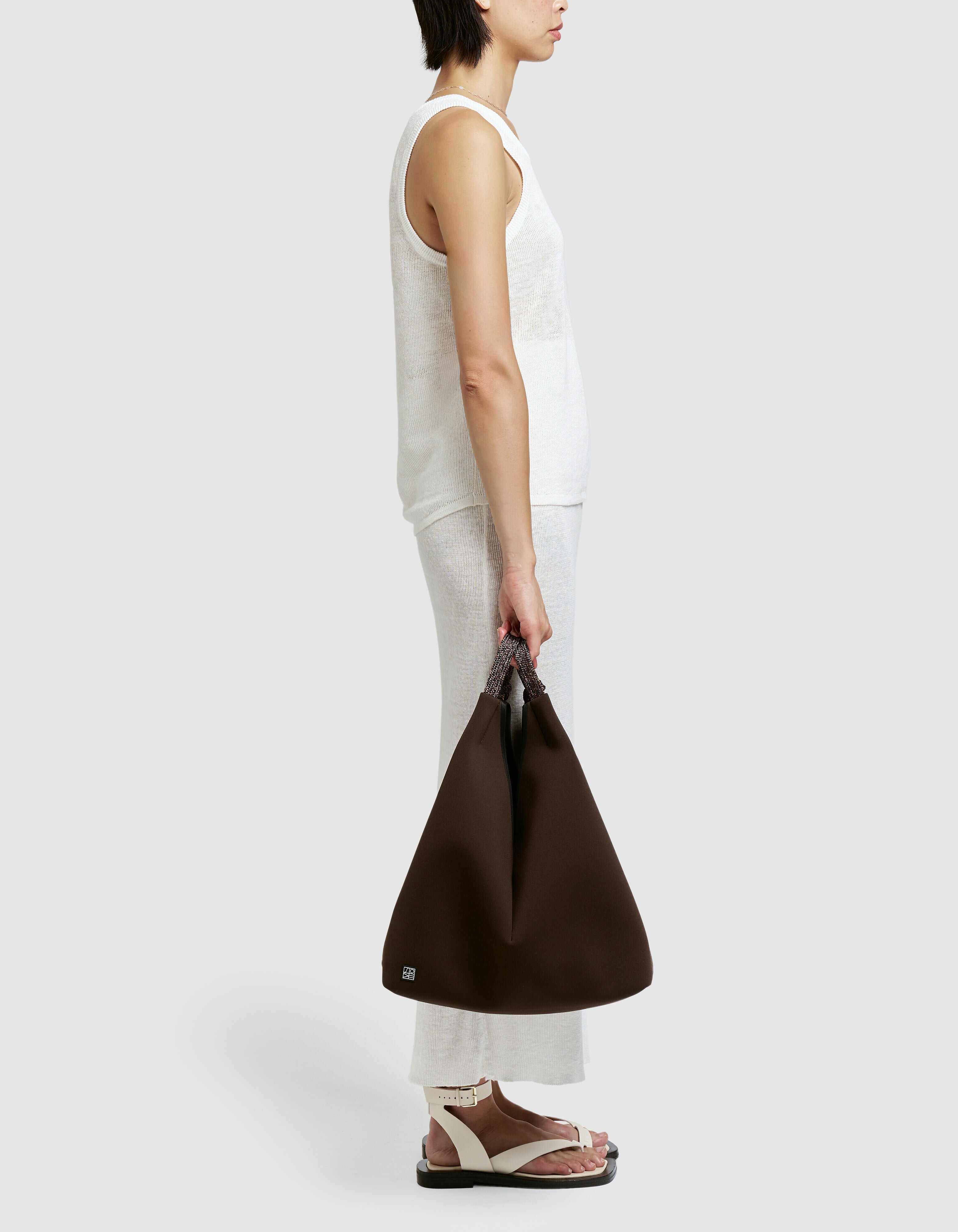 Solstice tote in cacao