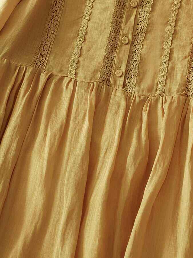 Literary Mosaic Lace Mosaic Dress
