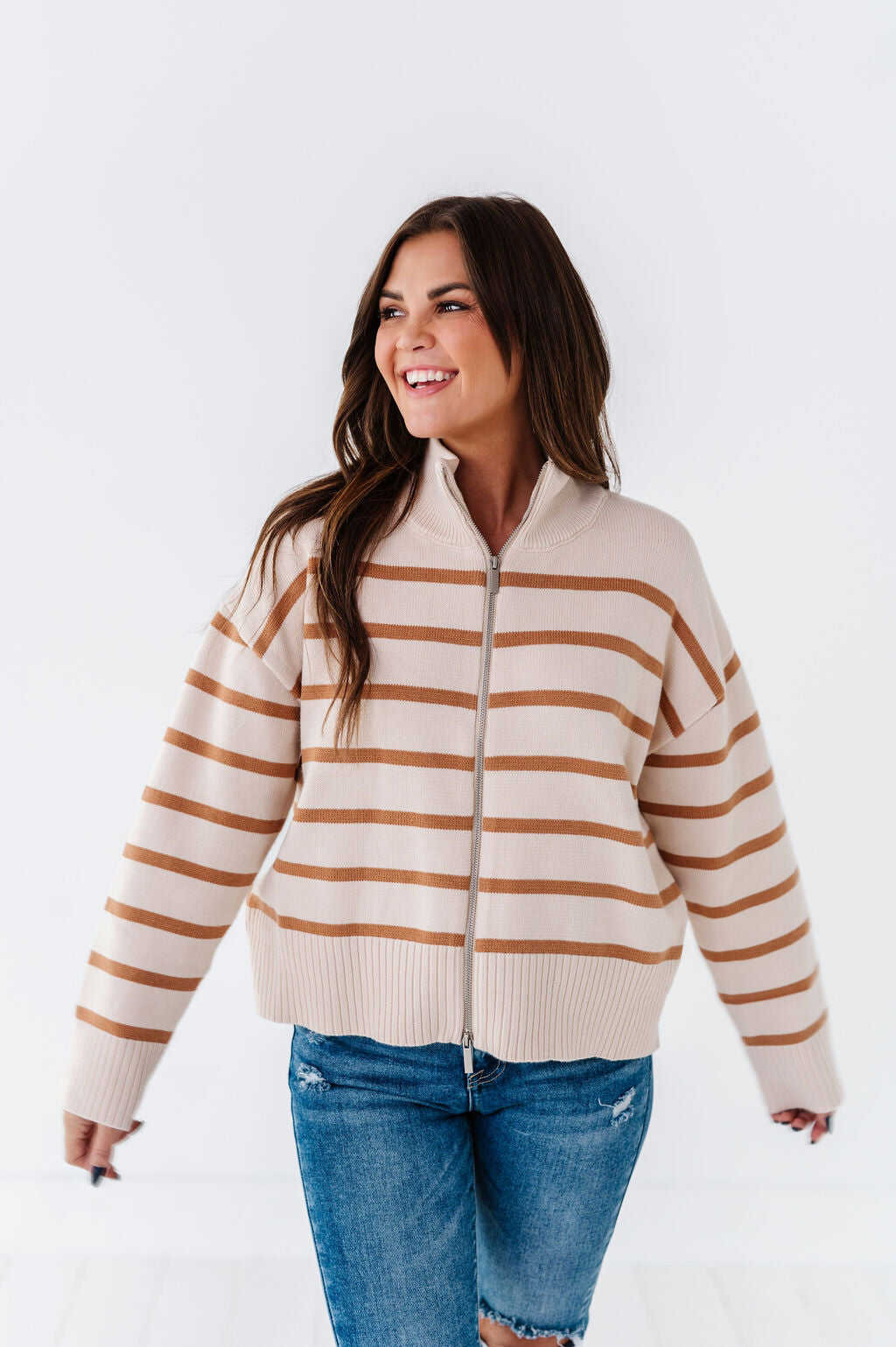 Sedona Zip Up Sweater - Size Small, Large, & XL Left