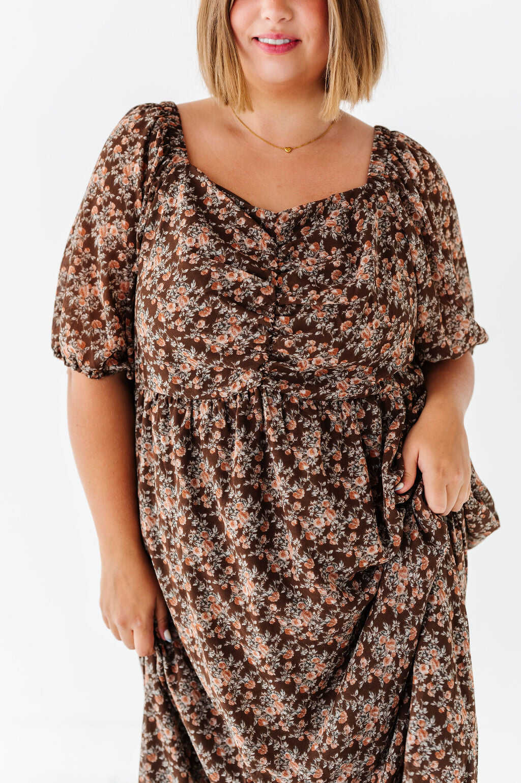 Larissa Floral Dress - Size Small, 2X, & 3X Left
