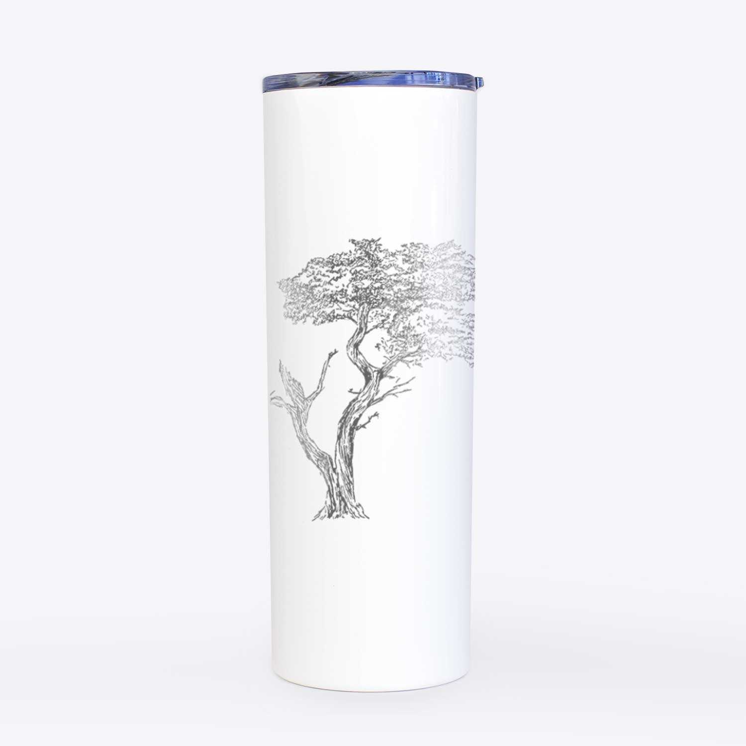 The Lone Cypress - Cupressus Macrocarpa - Monterey Cypress - 20oz Skinny Tumbler