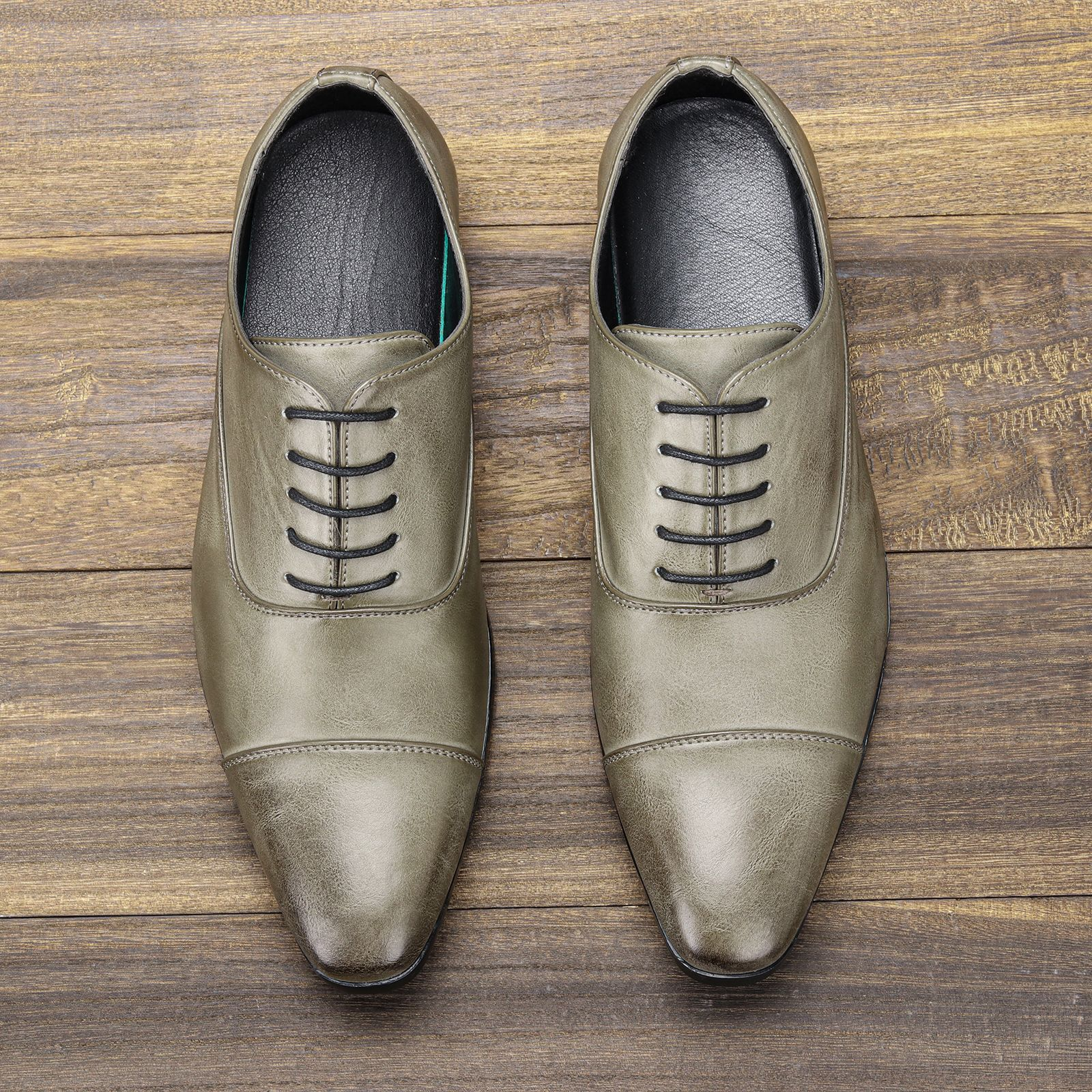 Men's Cap-toe Oxford Shoes