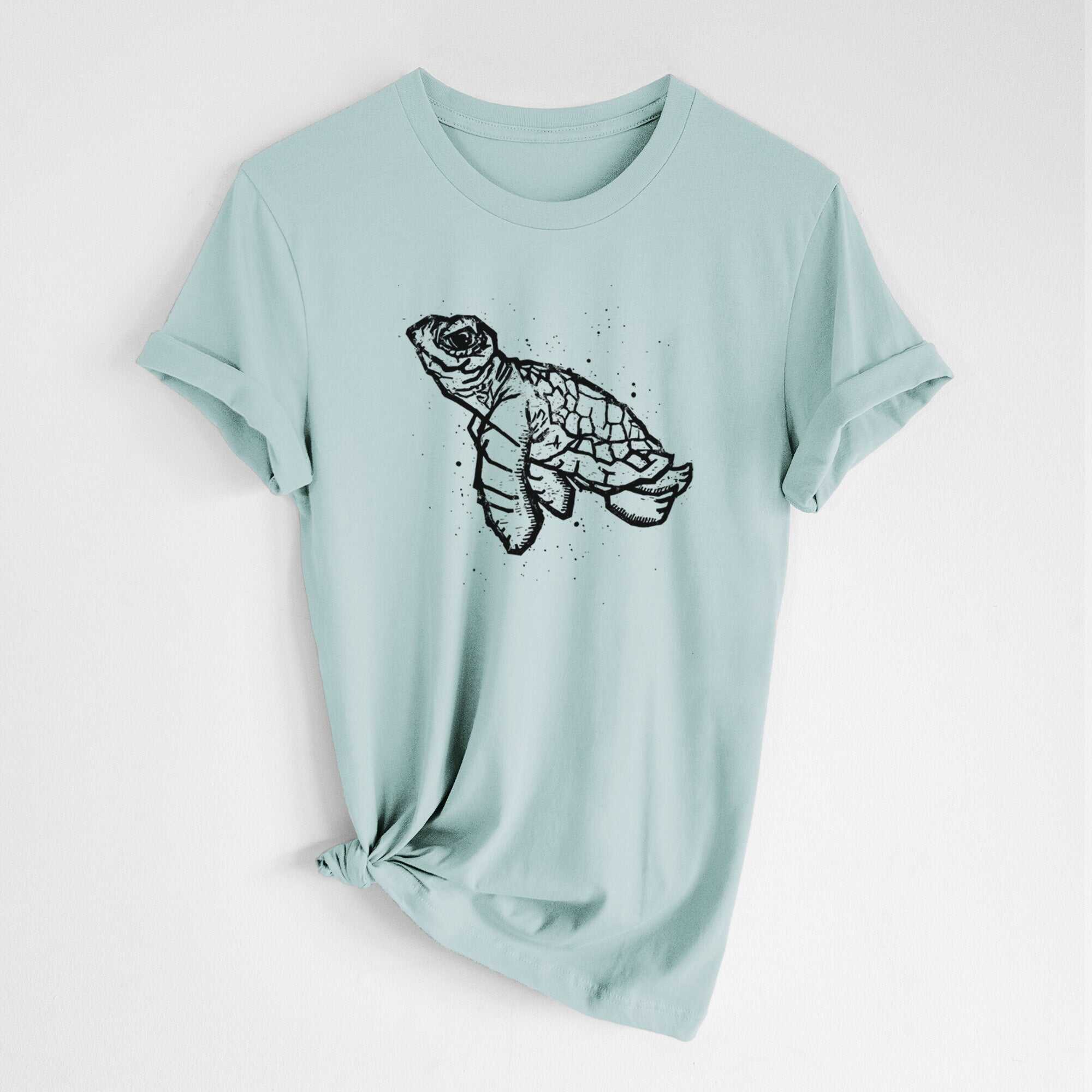 Baby Sea Turtle - Lightweight 100% Cotton Unisex Crewneck