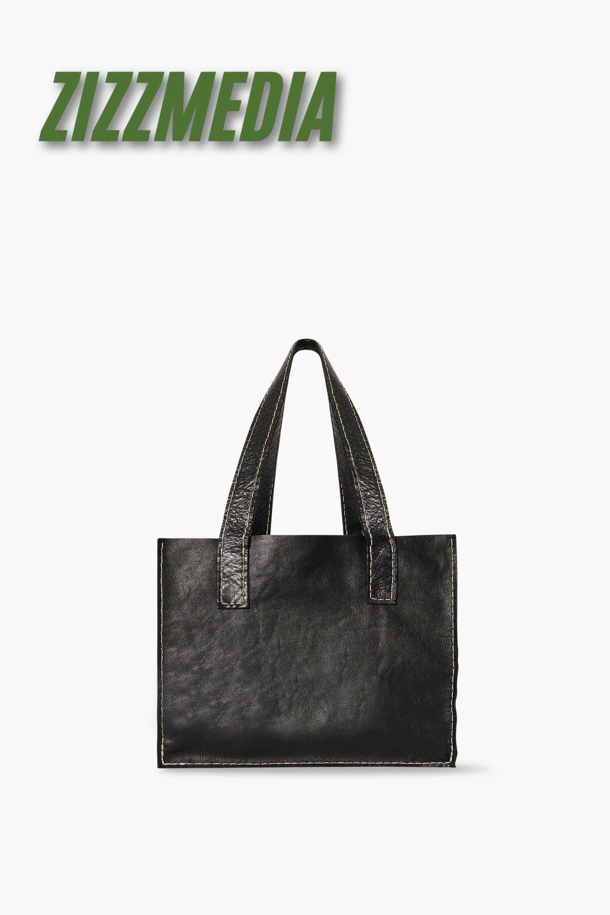 Maya EW Tote Bag in Leather