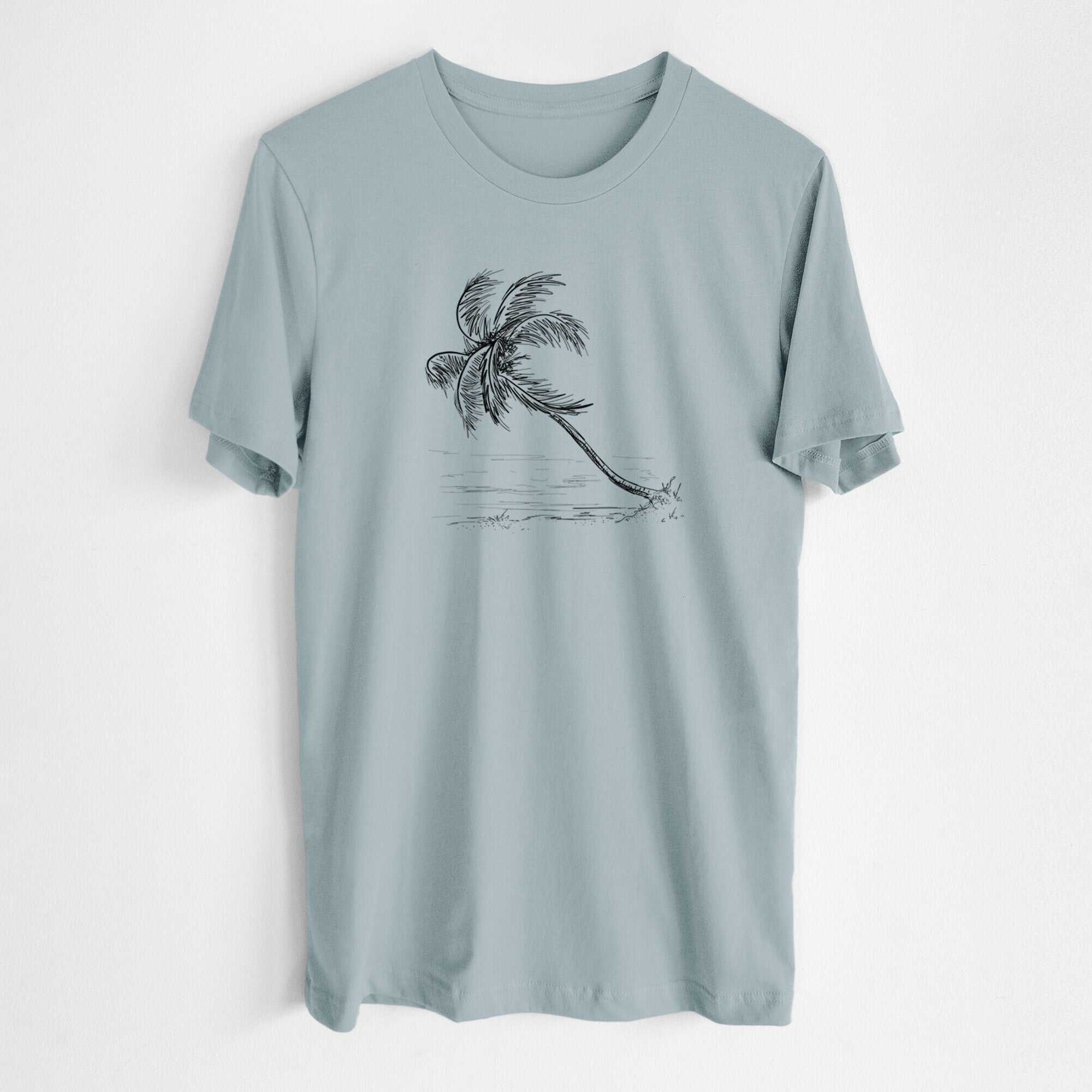 Coconut Palm - Cocos nucifera - Lightweight 100% Cotton Unisex Crewneck
