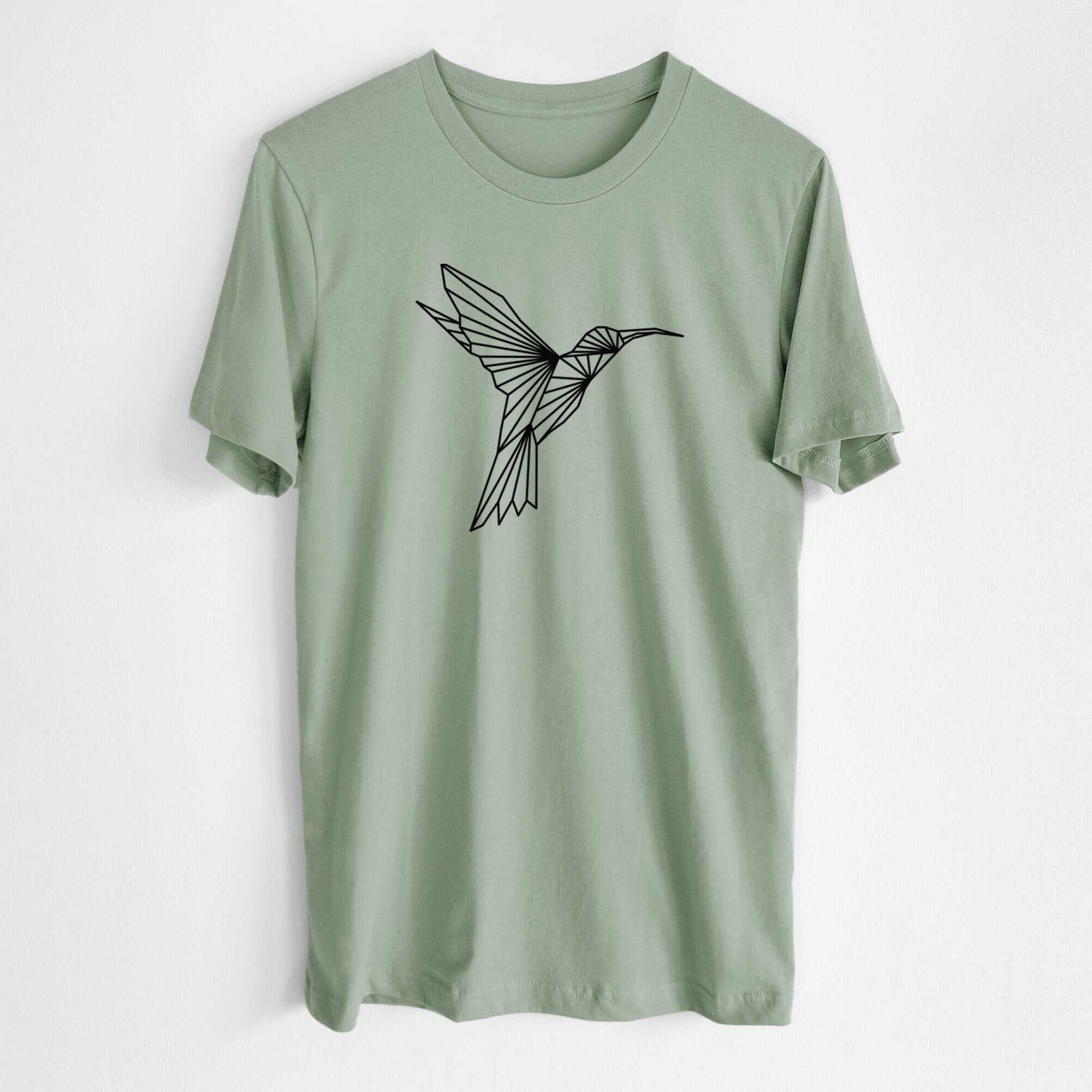 Geometric Hummingbird - Lightweight 100% Cotton Unisex Crewneck