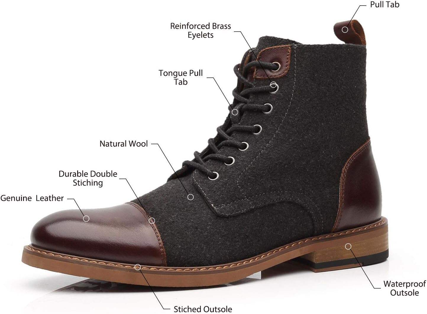 Men's Leather Boots Limited Edition