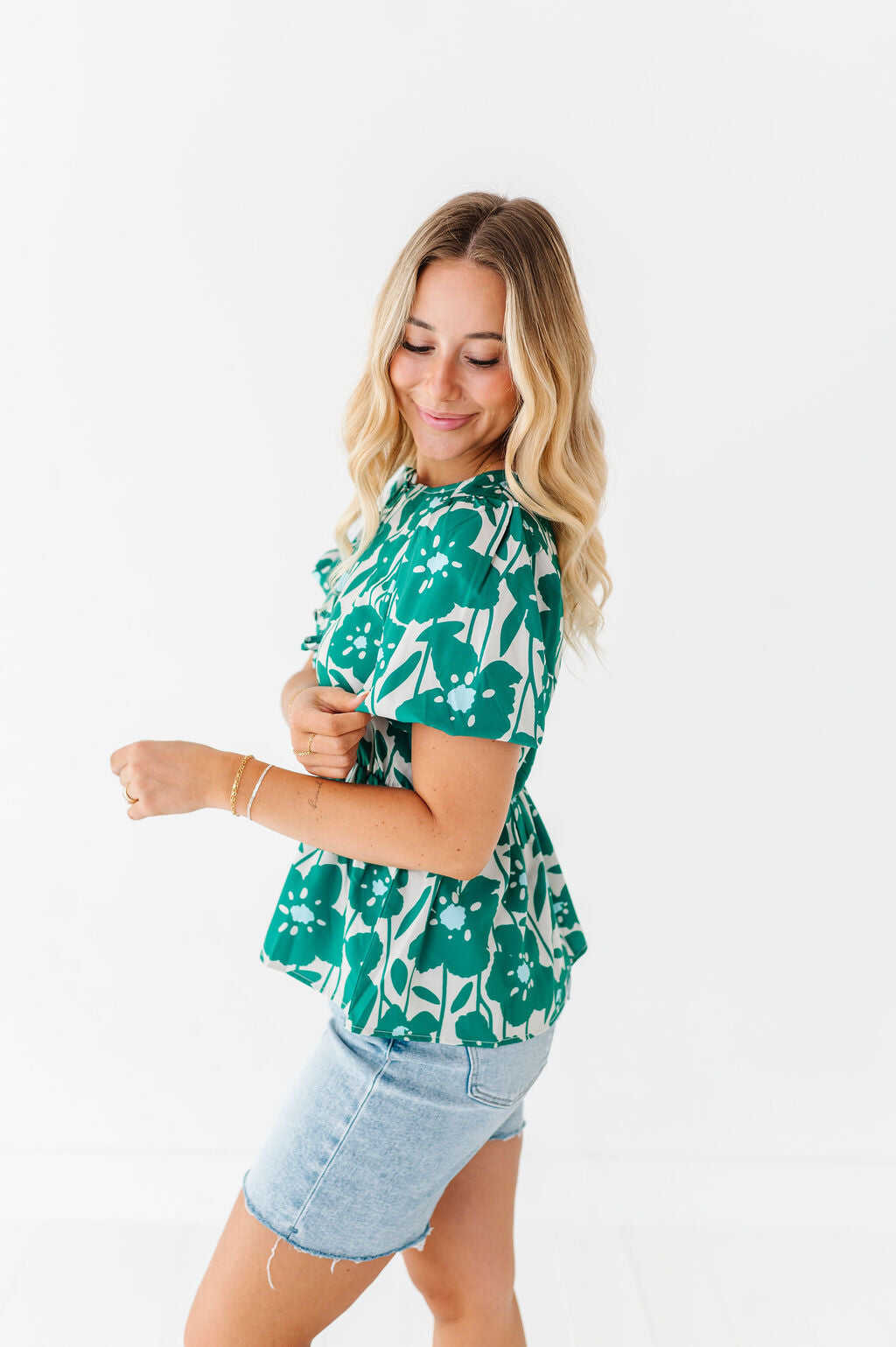 Evana Tie Blouse