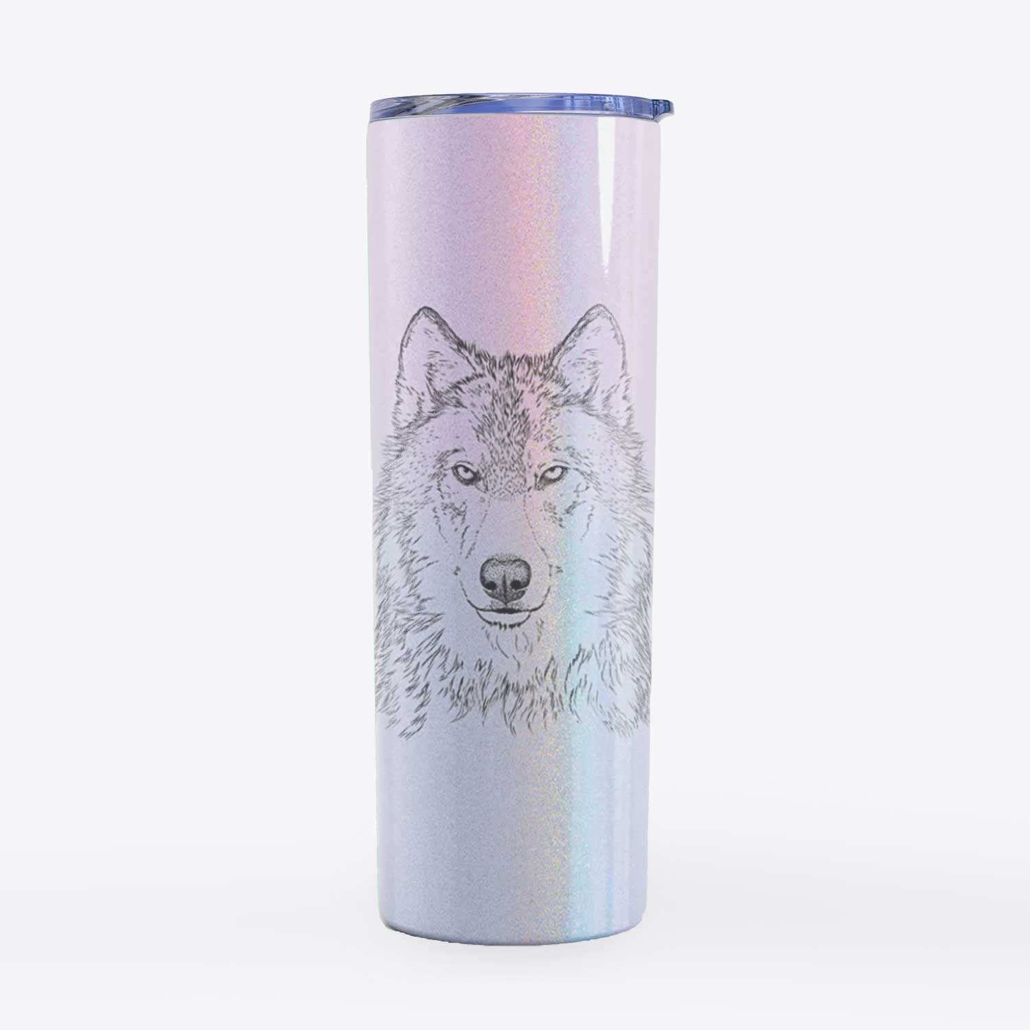 Grey Wolf - Canis lupus - 20oz Skinny Tumbler