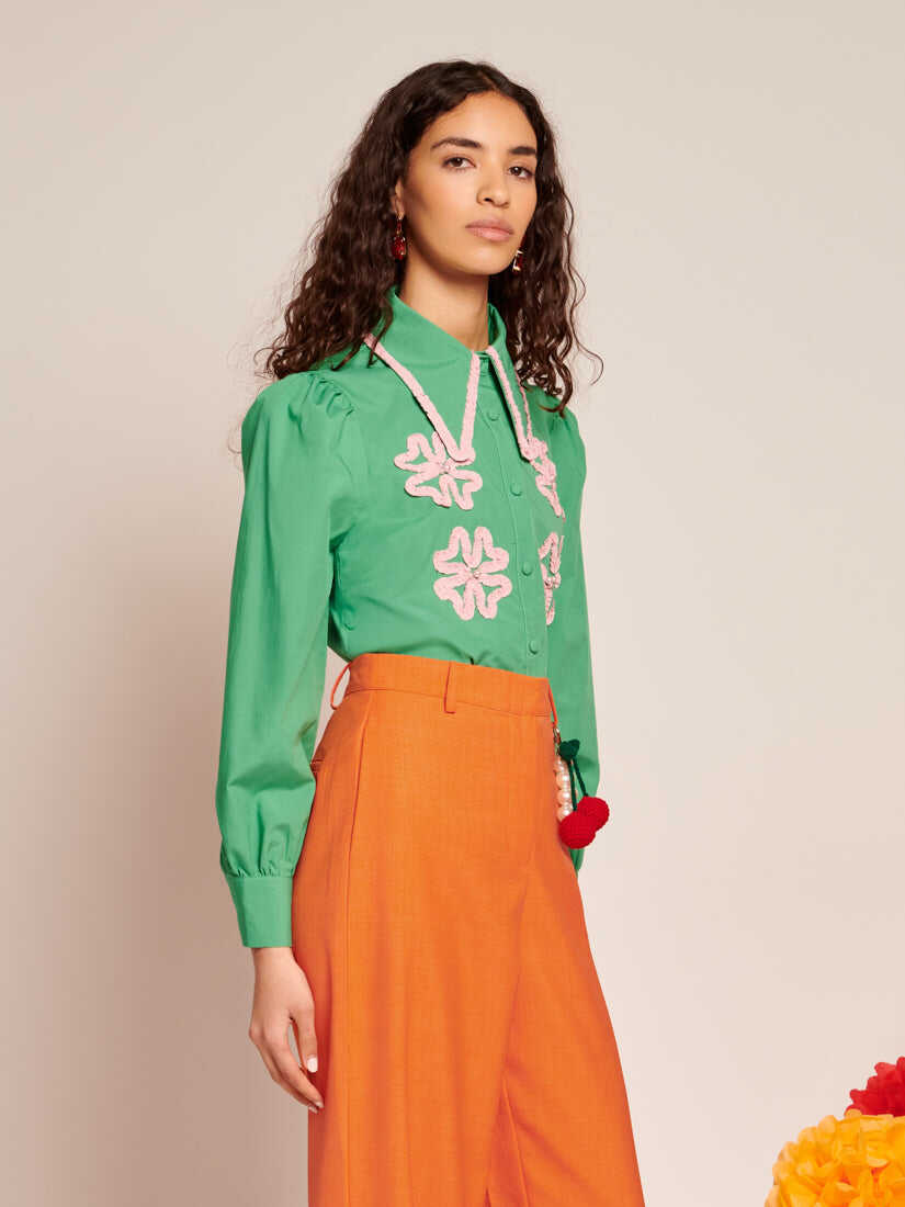 Esmeralda Applique Blouse