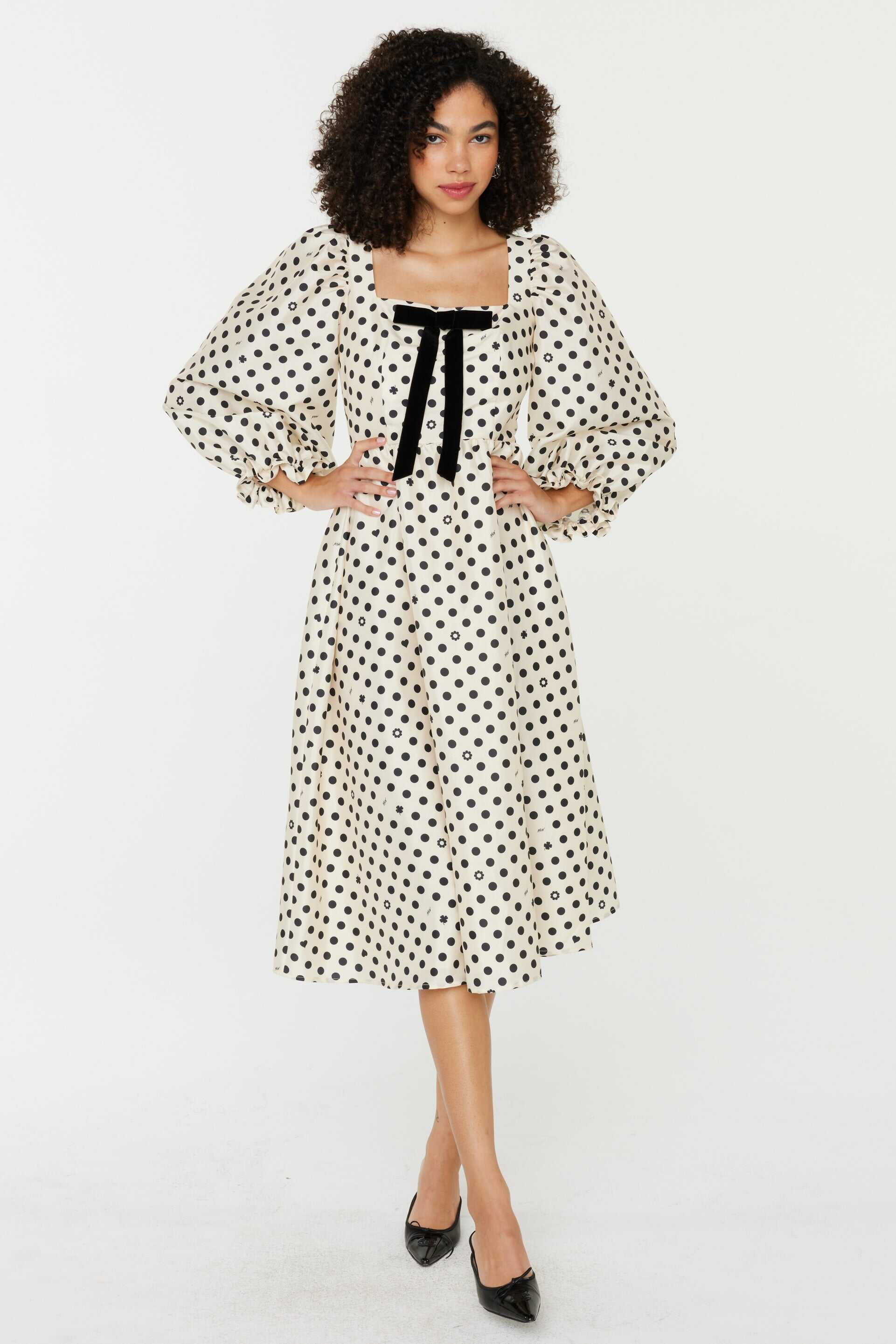 Georgia Dress w. Bow