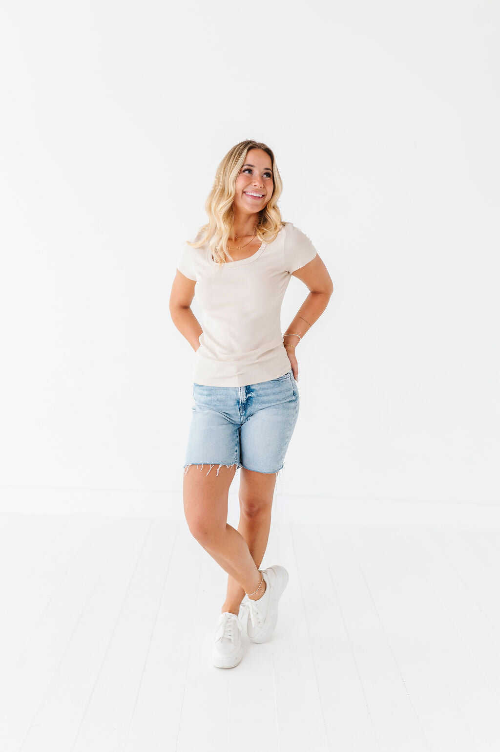 Emerson Top in Cream