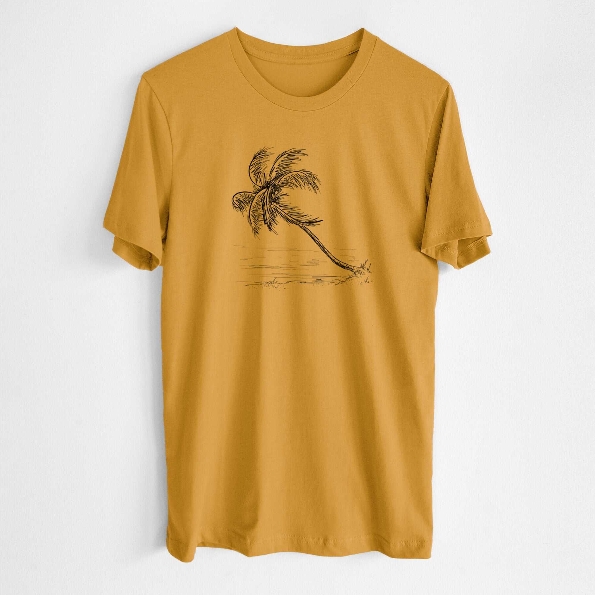 Coconut Palm - Cocos nucifera - Lightweight 100% Cotton Unisex Crewneck