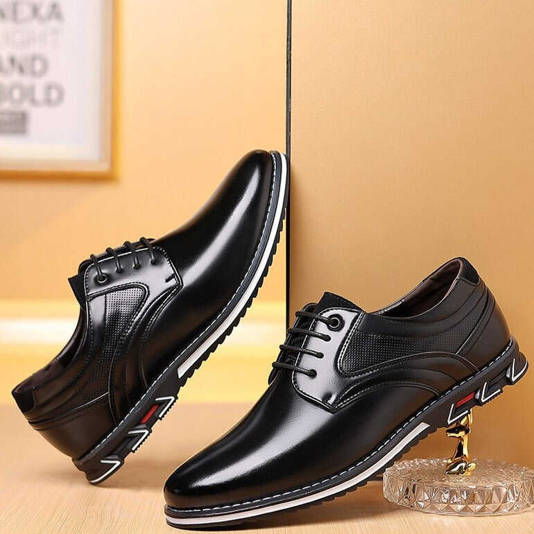 Men's Fashionable Premium Oxford Royal Dress Shoes Comfortable Lightweight Durable