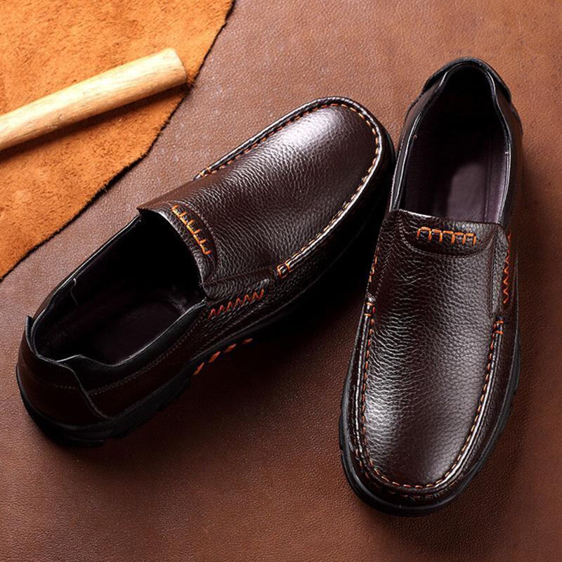 Men's Fashion Waterproof Leather Shoes