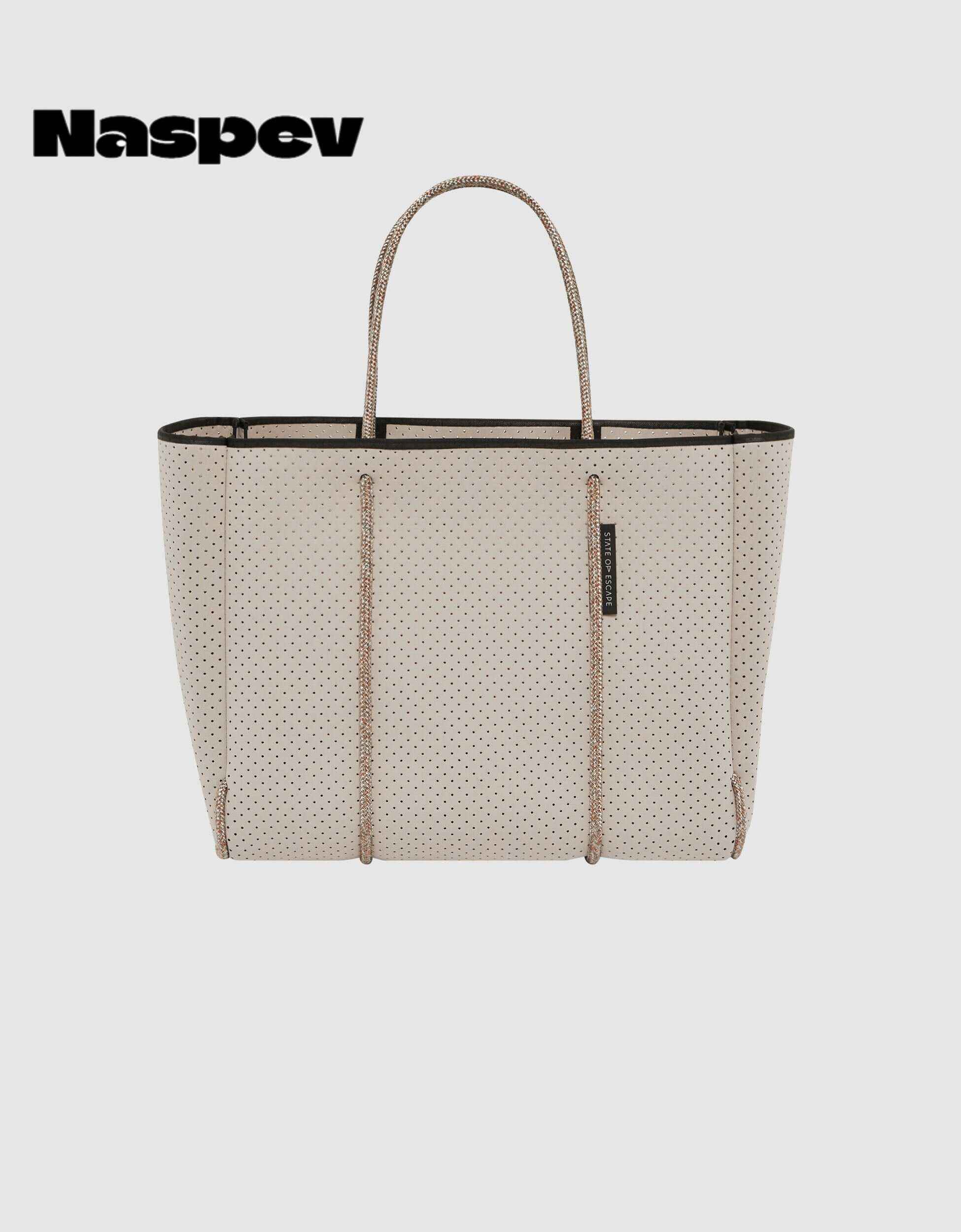 Flying Solo tote in stone