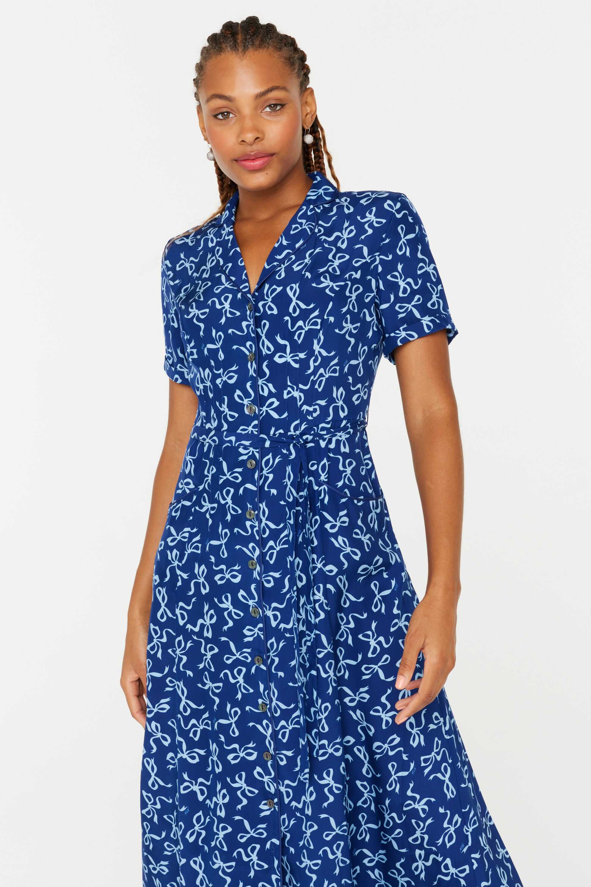 Silk Long Maria Dress