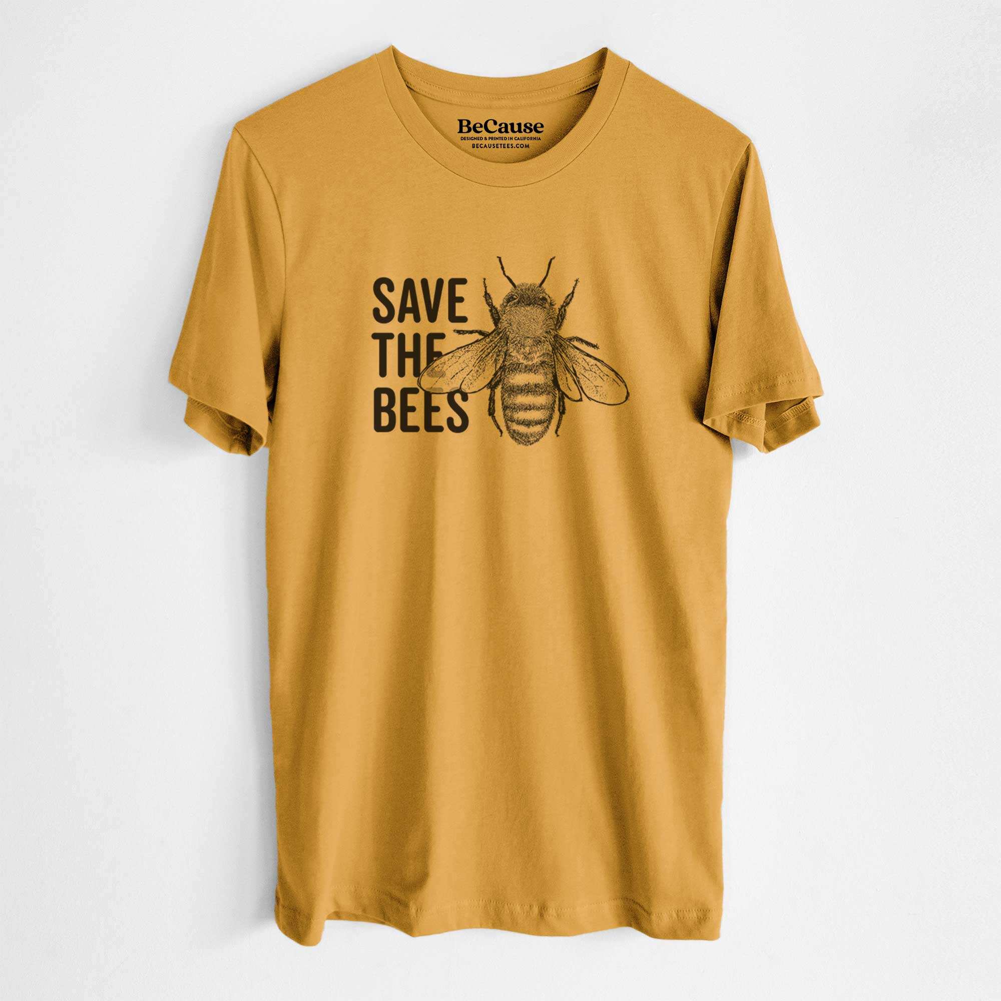 Save the Bees - Lightweight 100% Cotton Unisex Crewneck