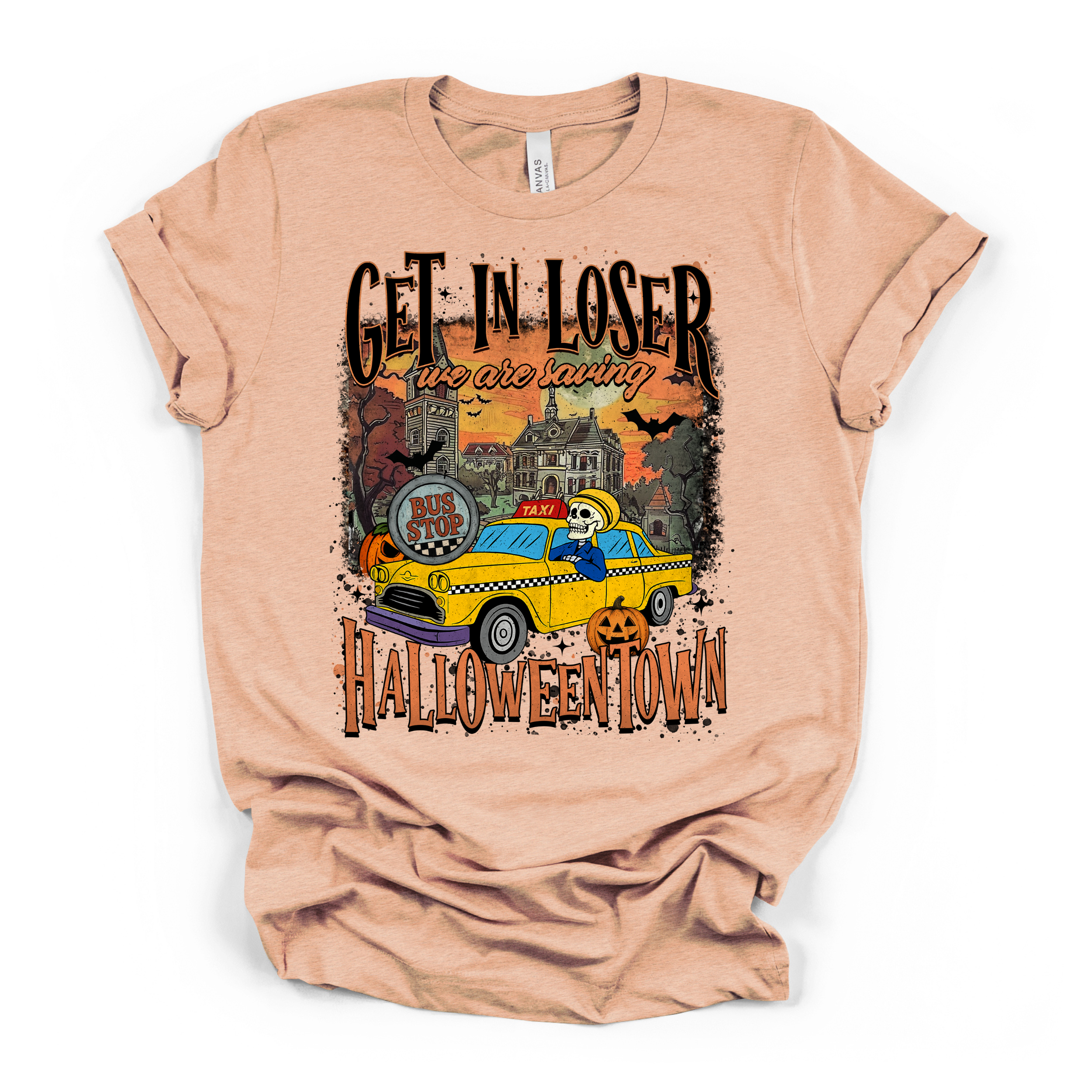 Get In Loser We Are Saving Halloween Town T Shirt