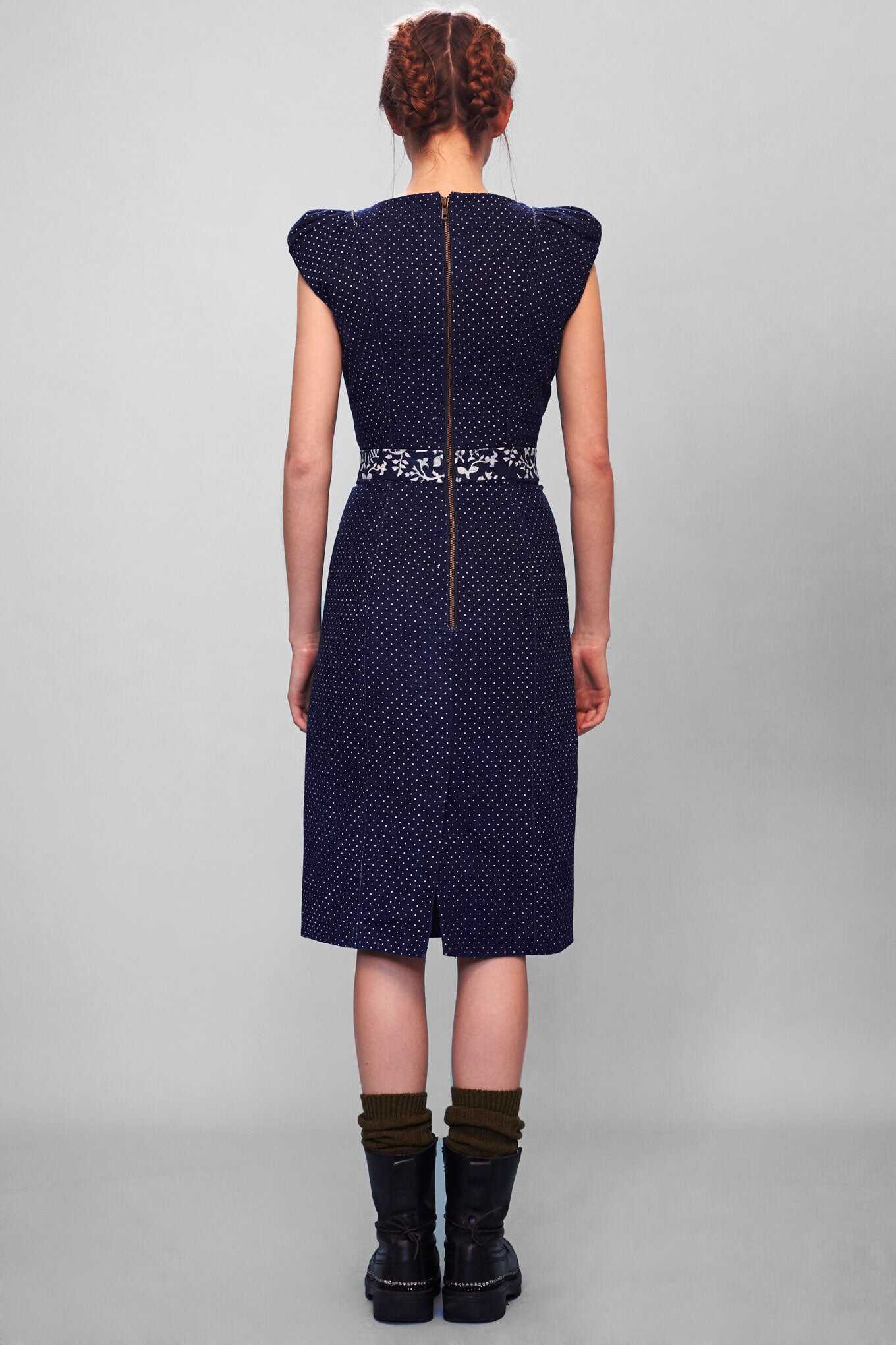 MIRIAM dress - Indigo print