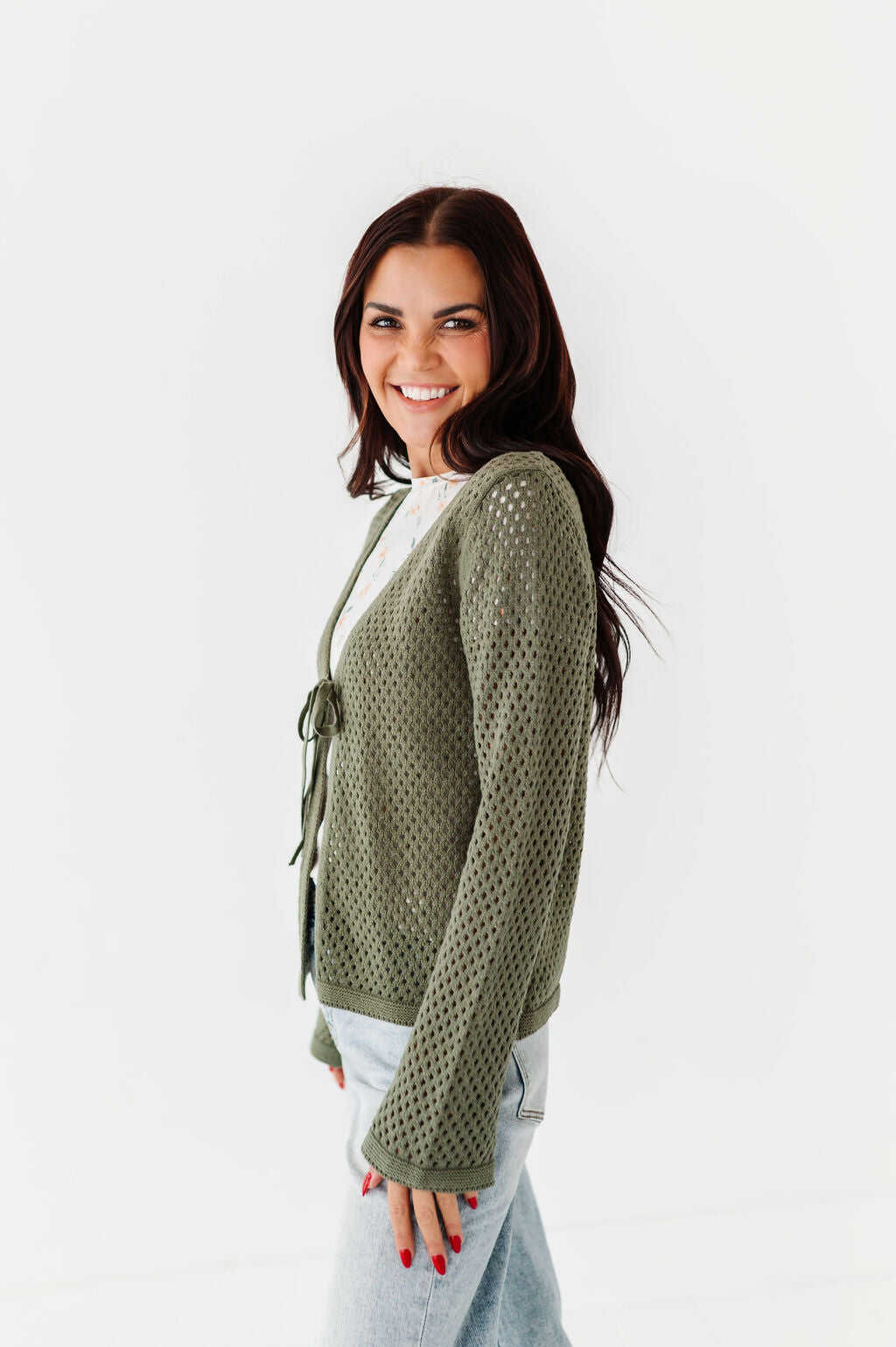 Billie Tie Front Cardigan