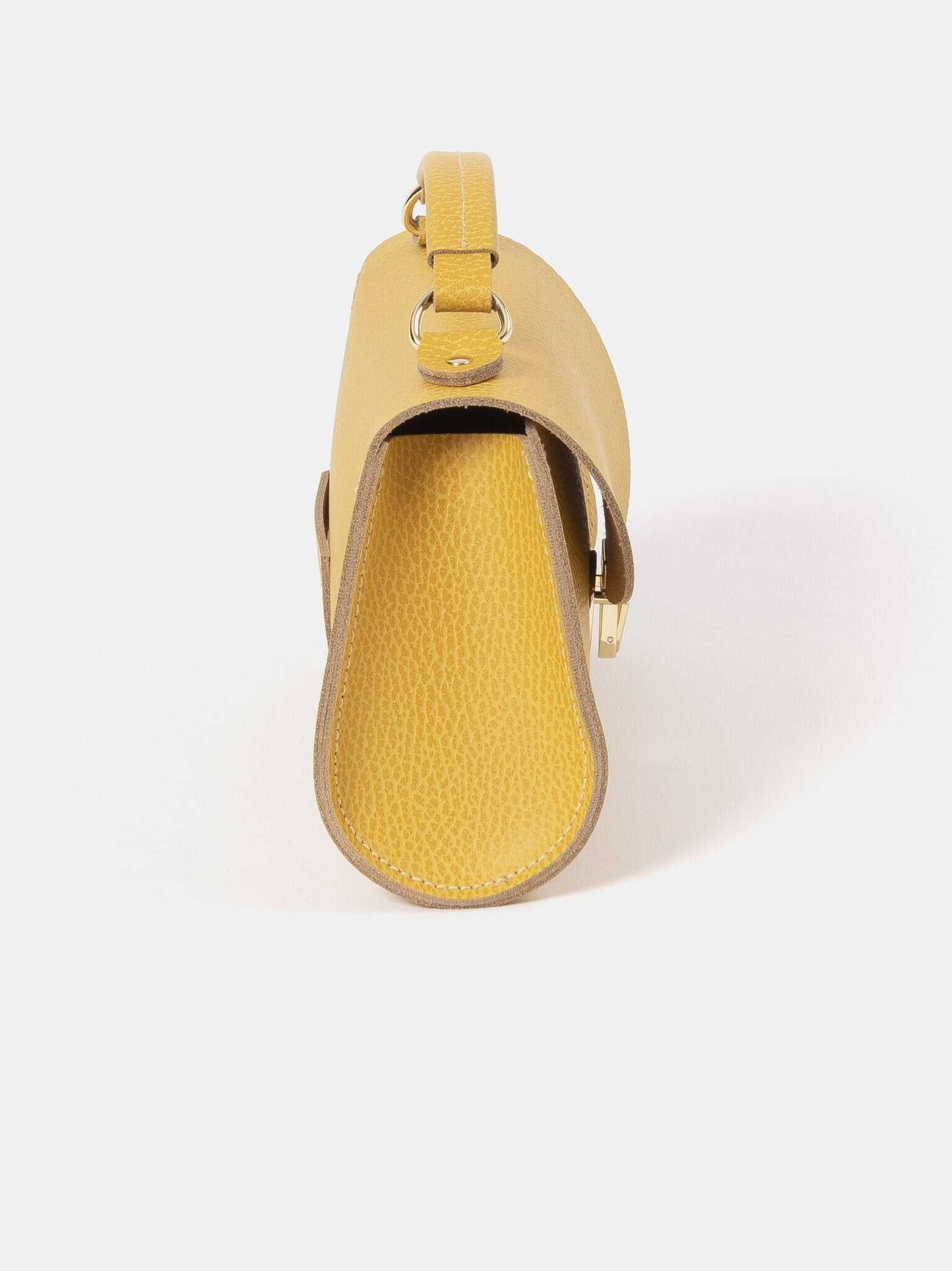 The Mini Poppy - Indian Yellow Matte Celtic Grain
