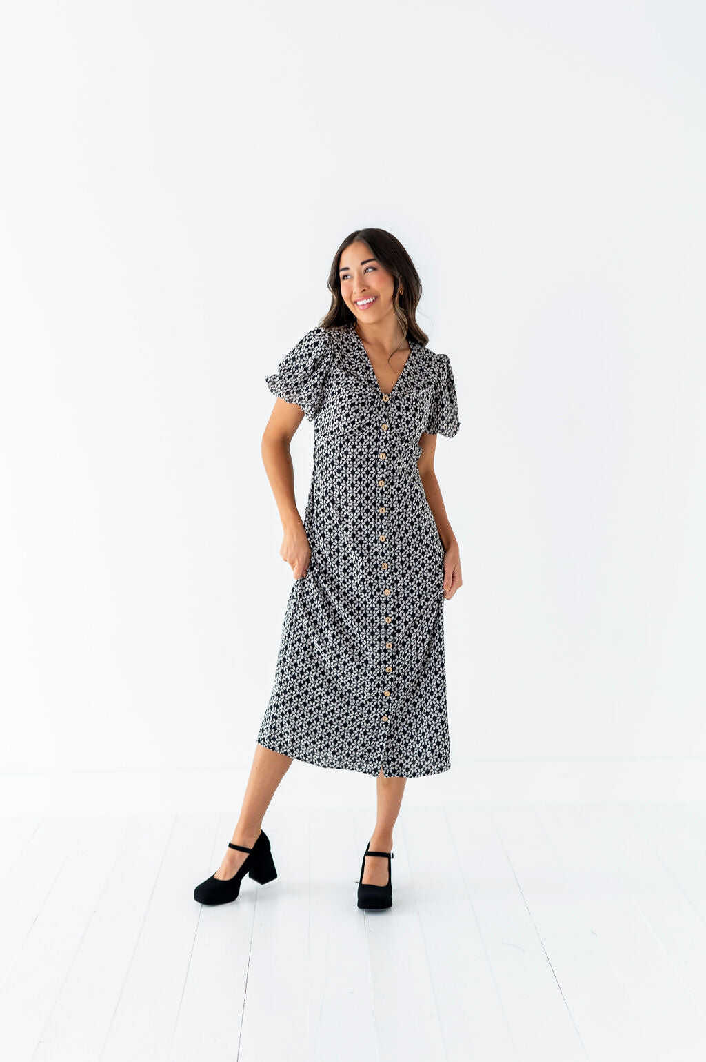 Wanda Vintage Dress - Size XL & 4XL Left