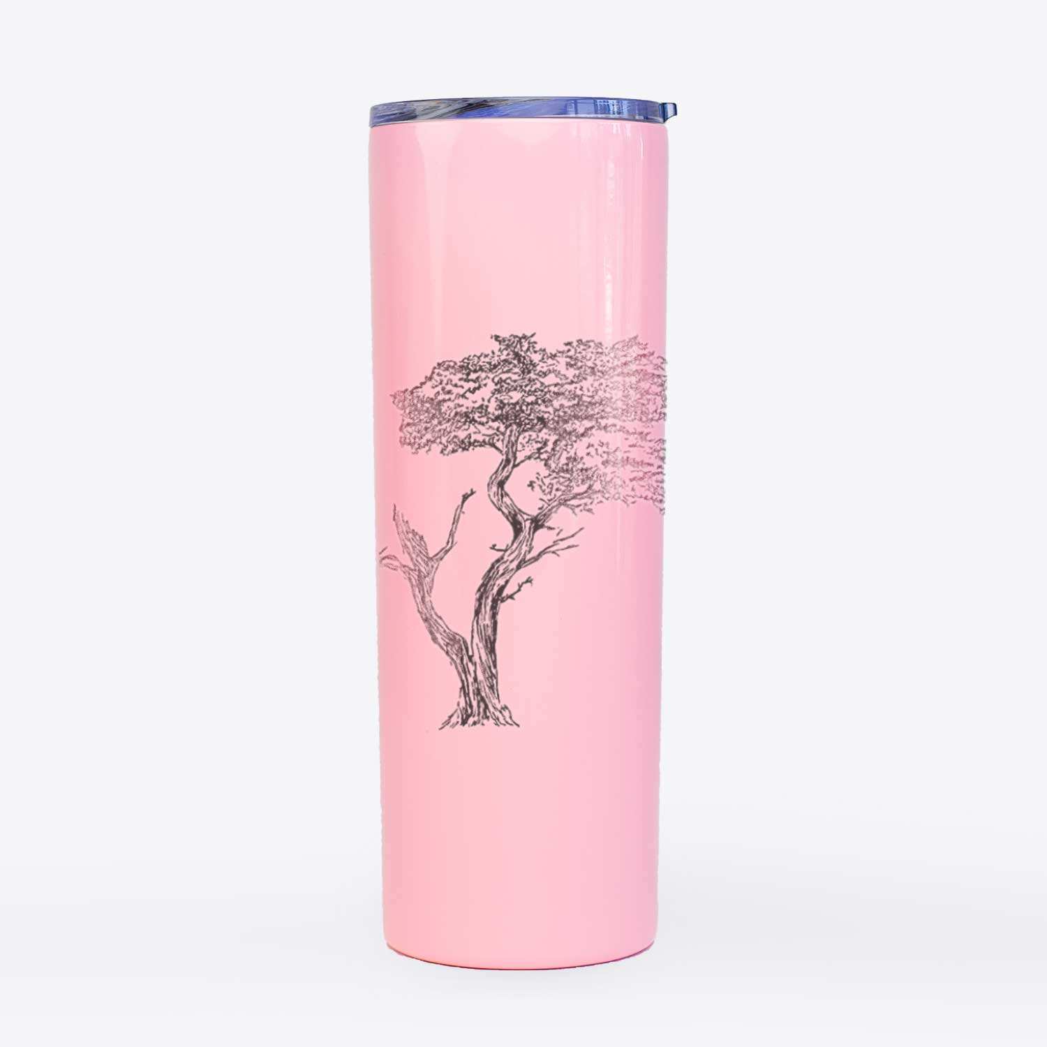 The Lone Cypress - Cupressus Macrocarpa - Monterey Cypress - 20oz Skinny Tumbler