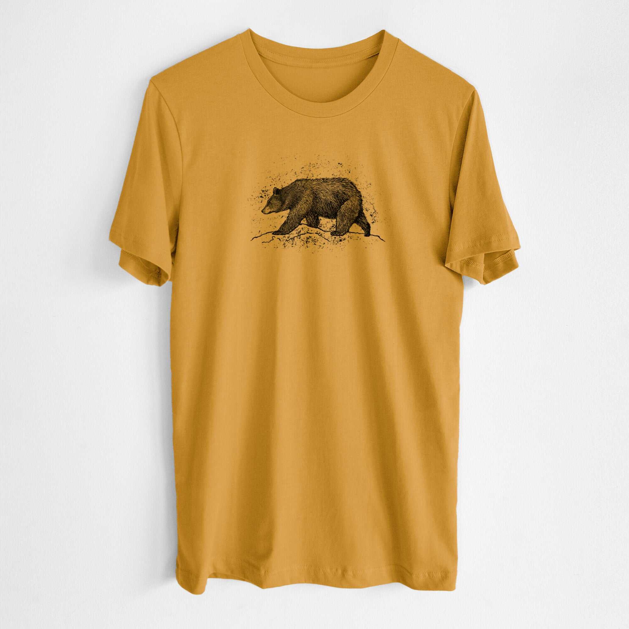 Black Bear - Lightweight 100% Cotton Unisex Crewneck