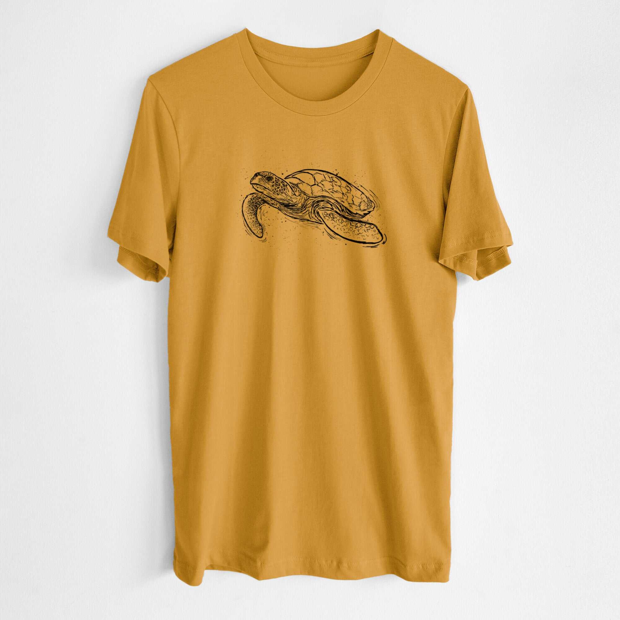 Hawksbill Sea Turtle - Eretmochelys imbricata - Lightweight 100% Cotton Unisex Crewneck