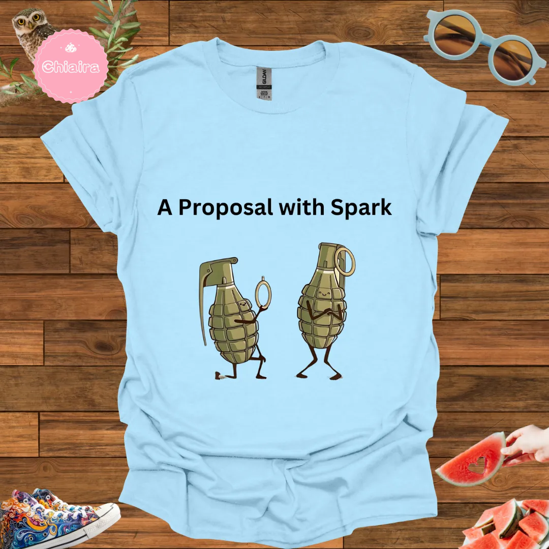 ChiairaJA Proposal with Spark T-Shirt