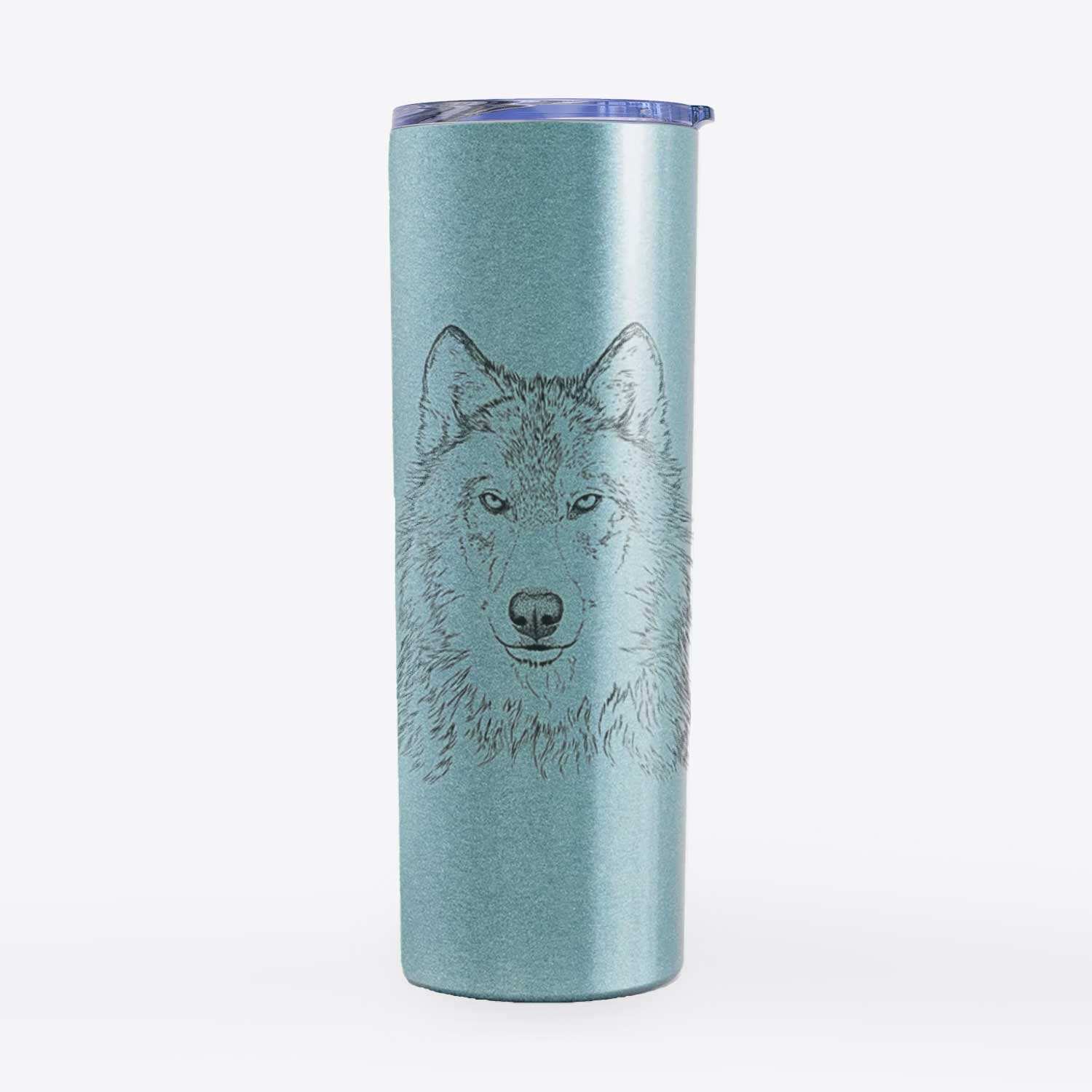 Grey Wolf - Canis lupus - 20oz Skinny Tumbler